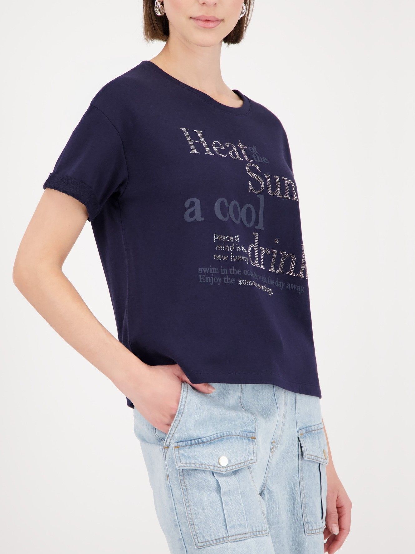 MONARI - SHIRT - Blauw