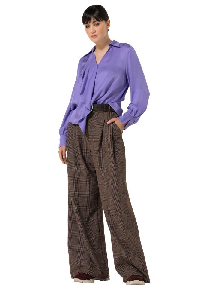 CAROLINE BISS - BROEK - Bruin
