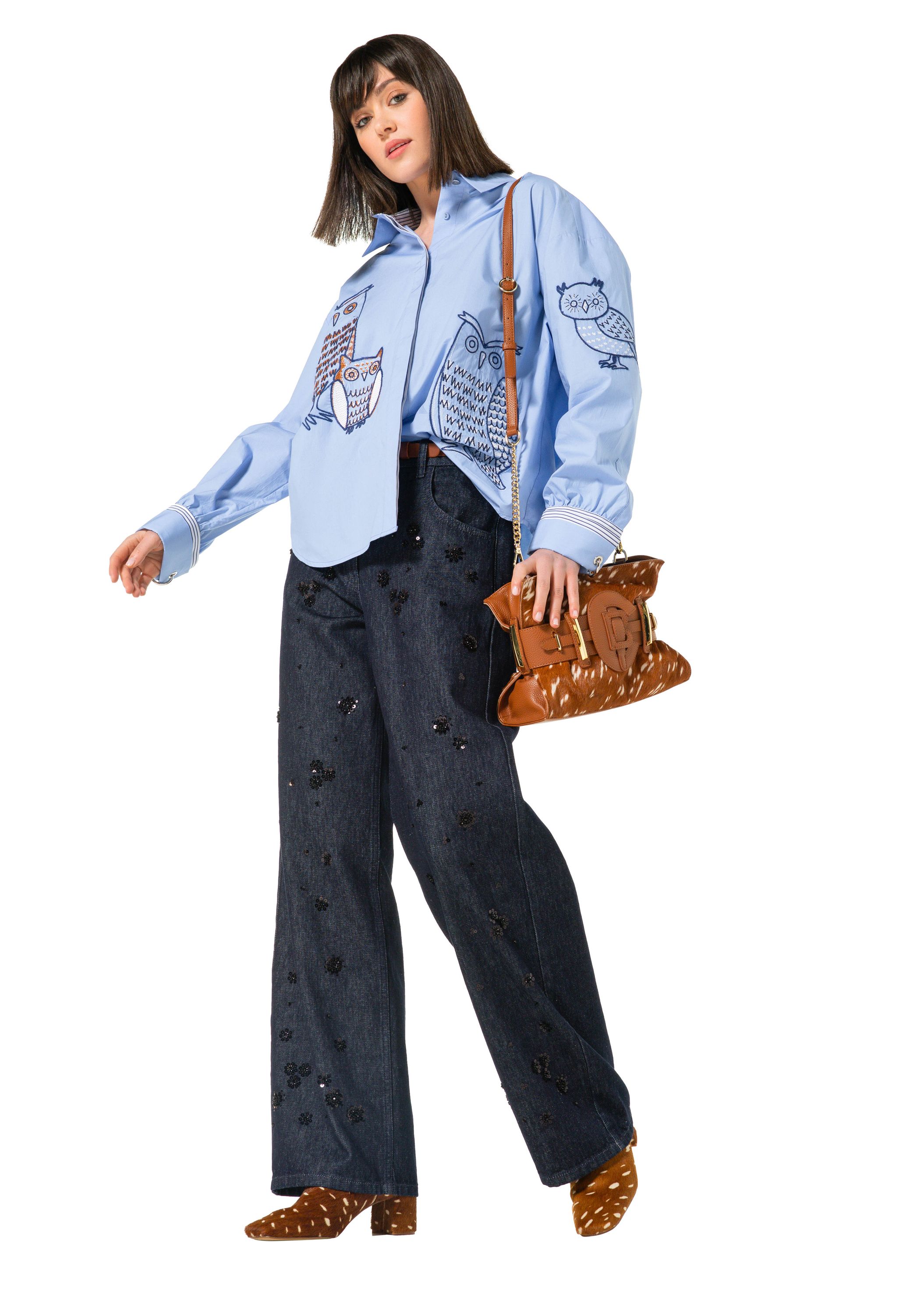 CAROLINE BISS - BLOUSE - Blauw