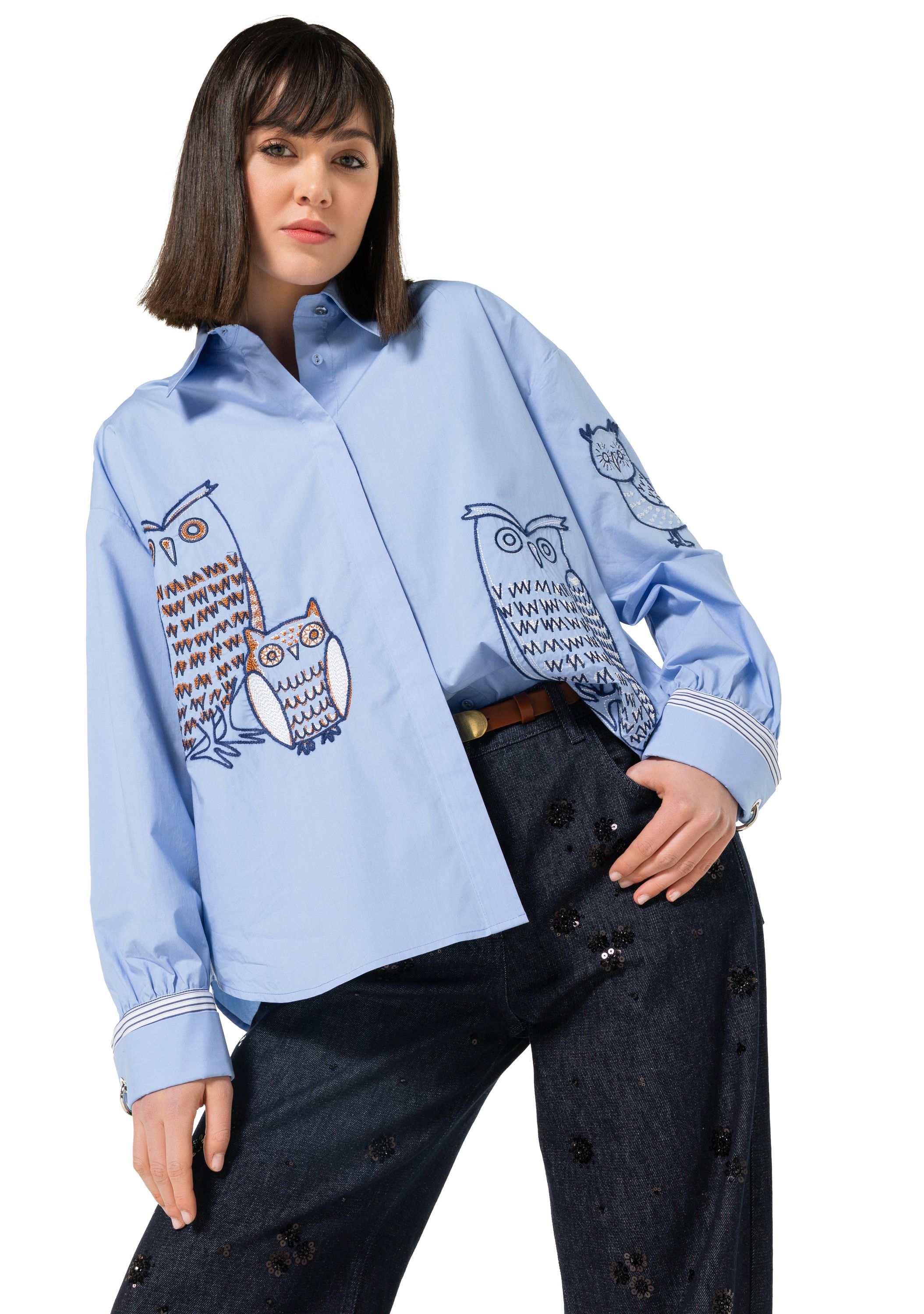 CAROLINE BISS - BLOUSE - Blauw