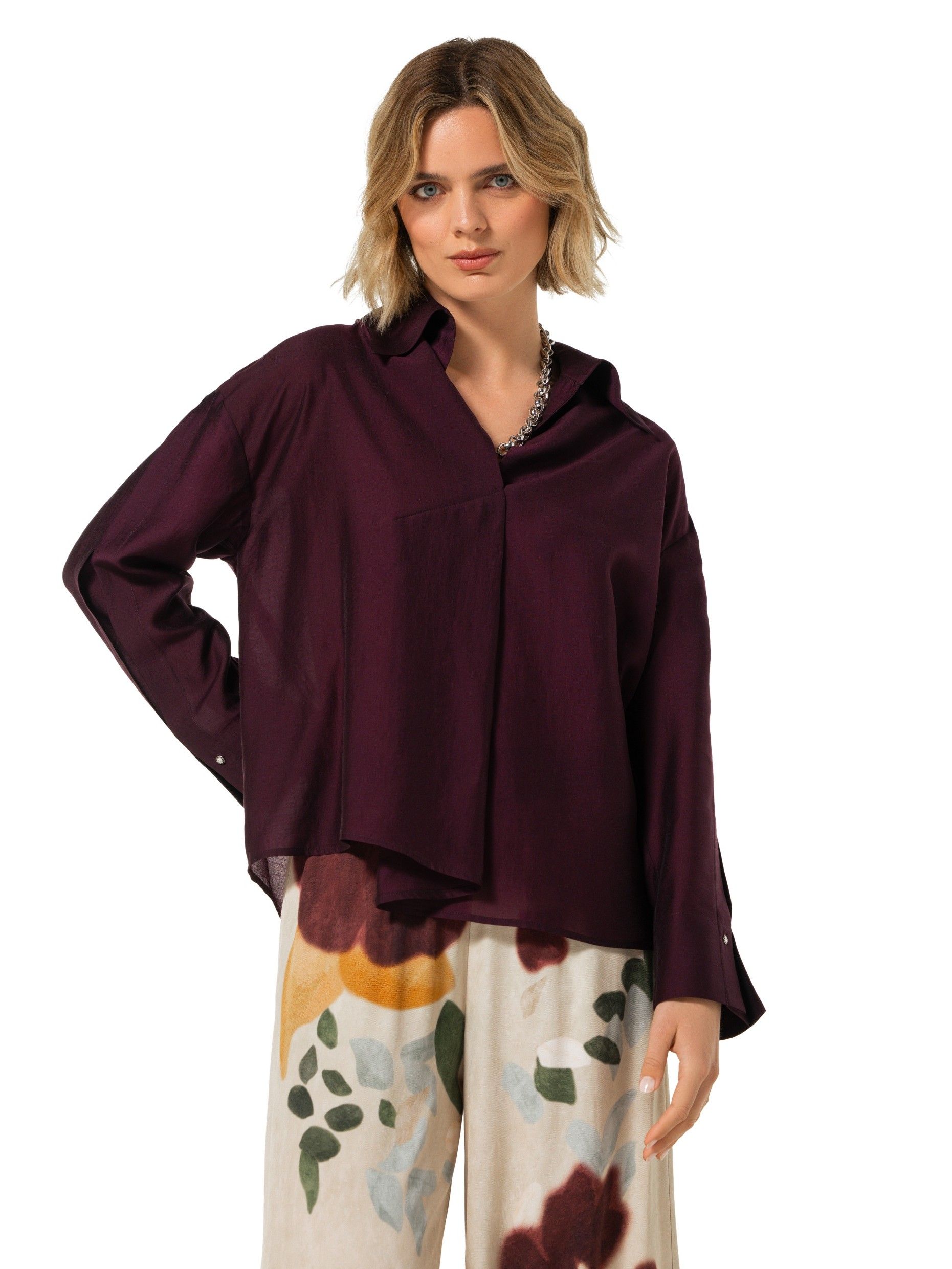 CAROLINE BISS - BLOUSE - Paars