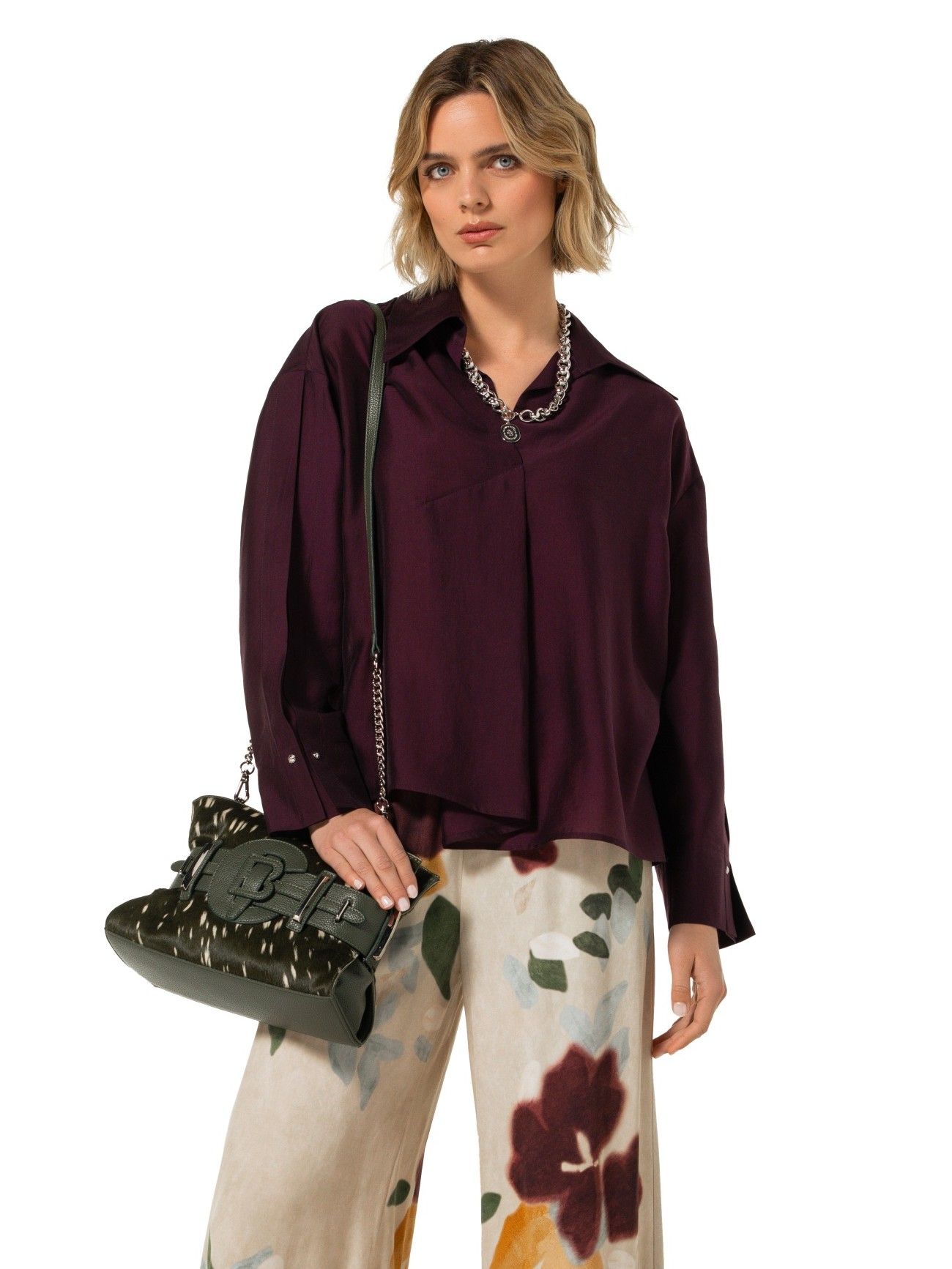 CAROLINE BISS - BLOUSE - Paars