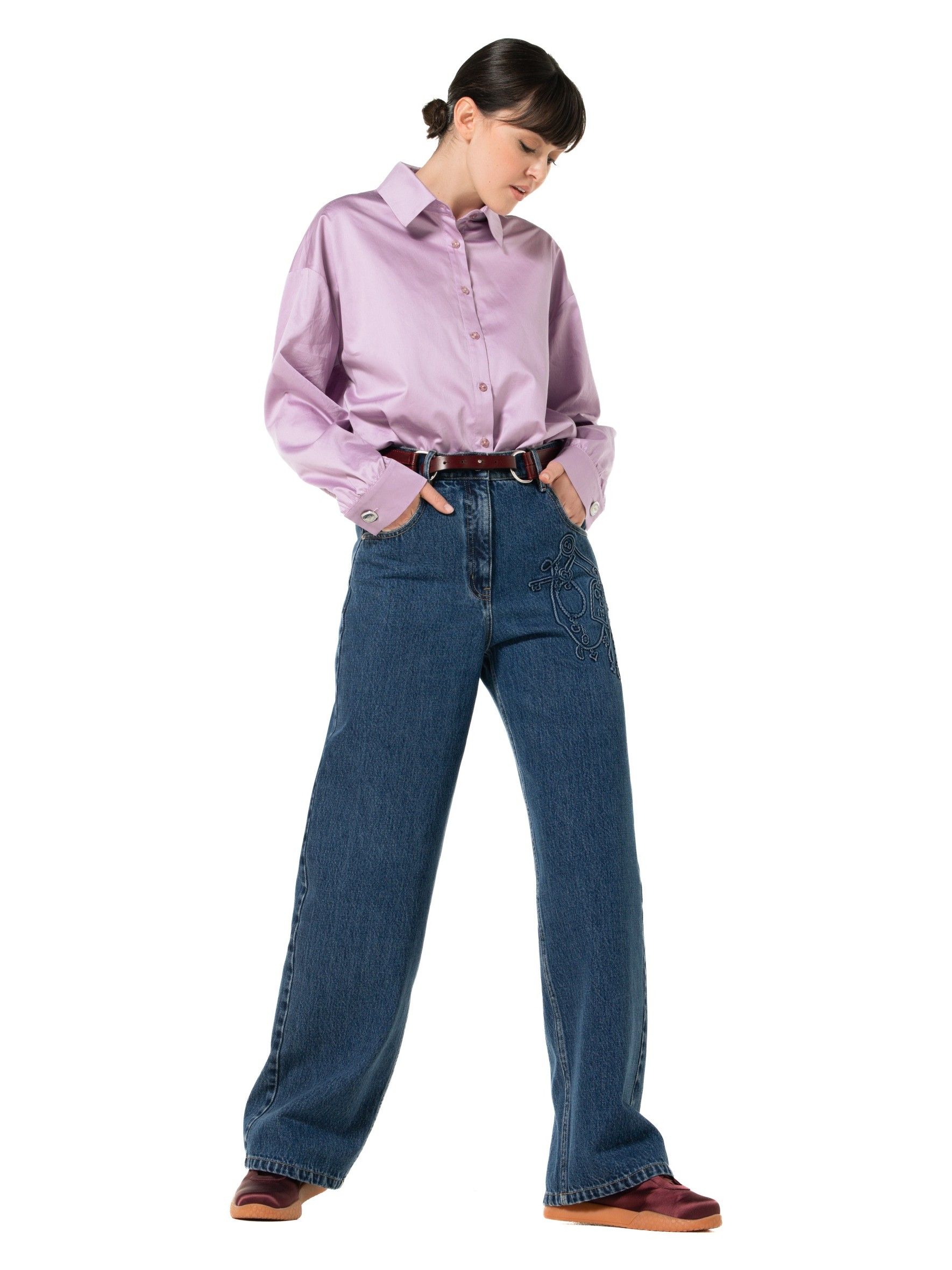 CAROLINE BISS - BLOUSE - Paars