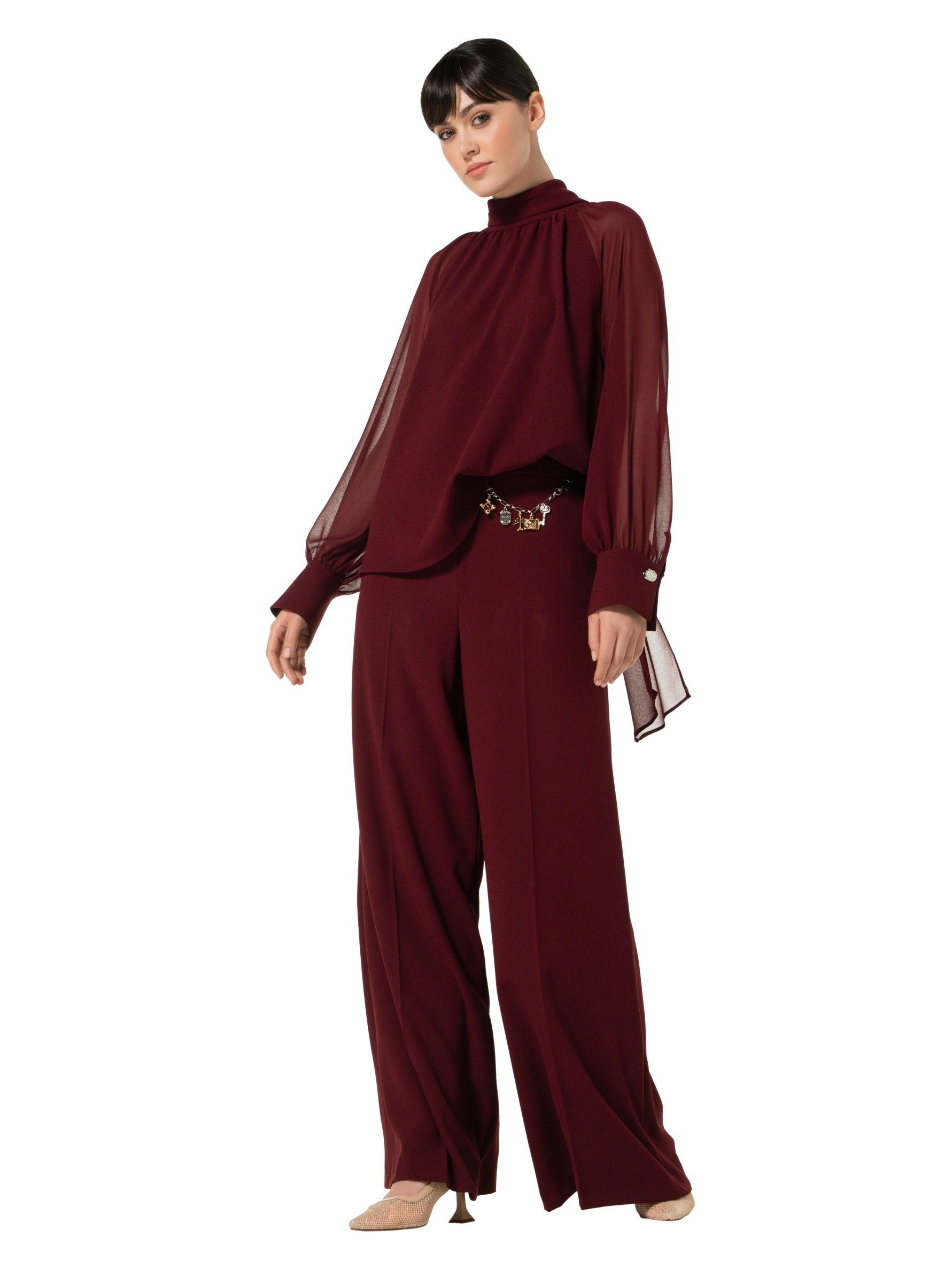CAROLINE BISS - BLOUSE - Rood