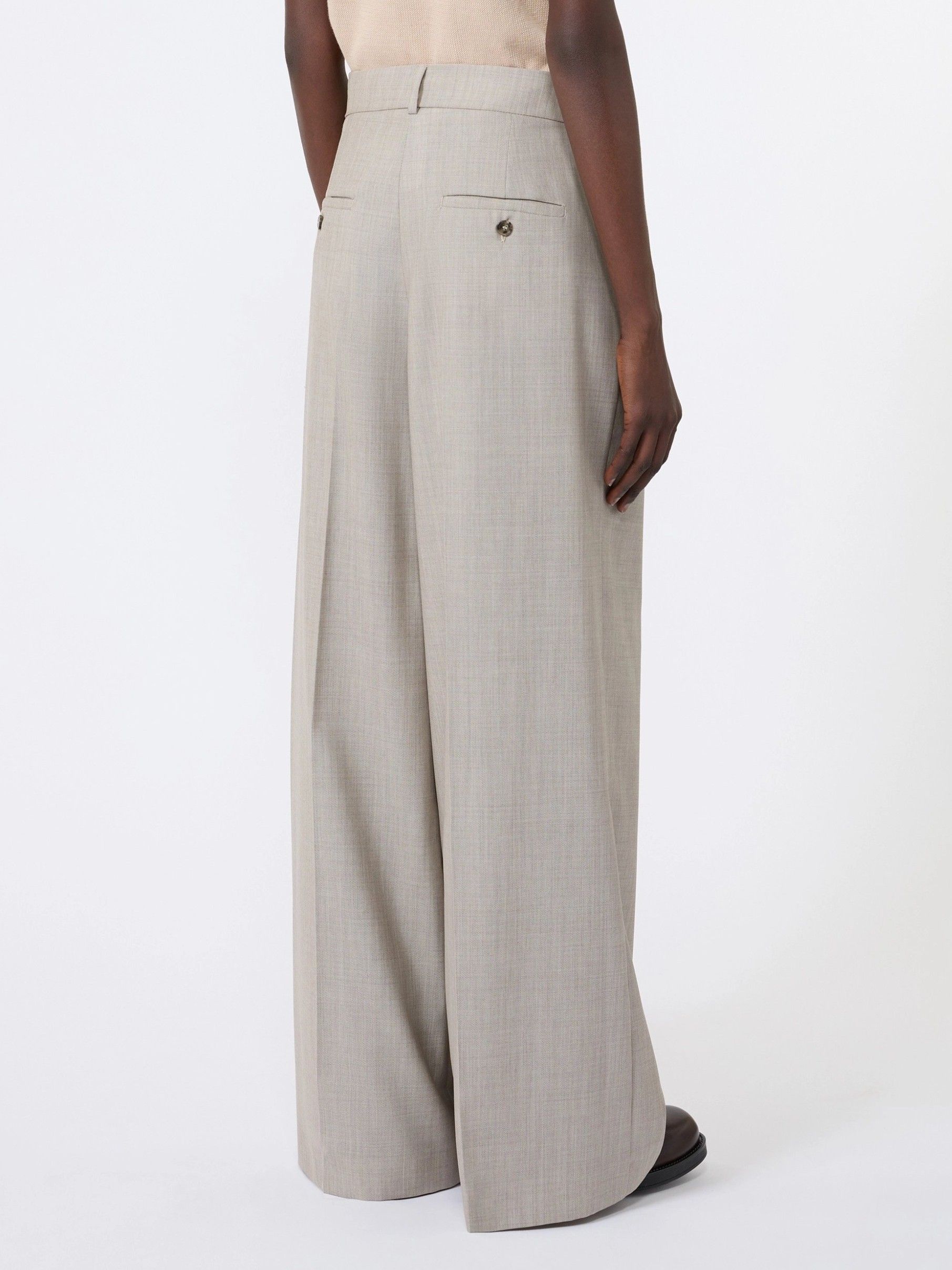 MAX MARA - BROEK - Beige