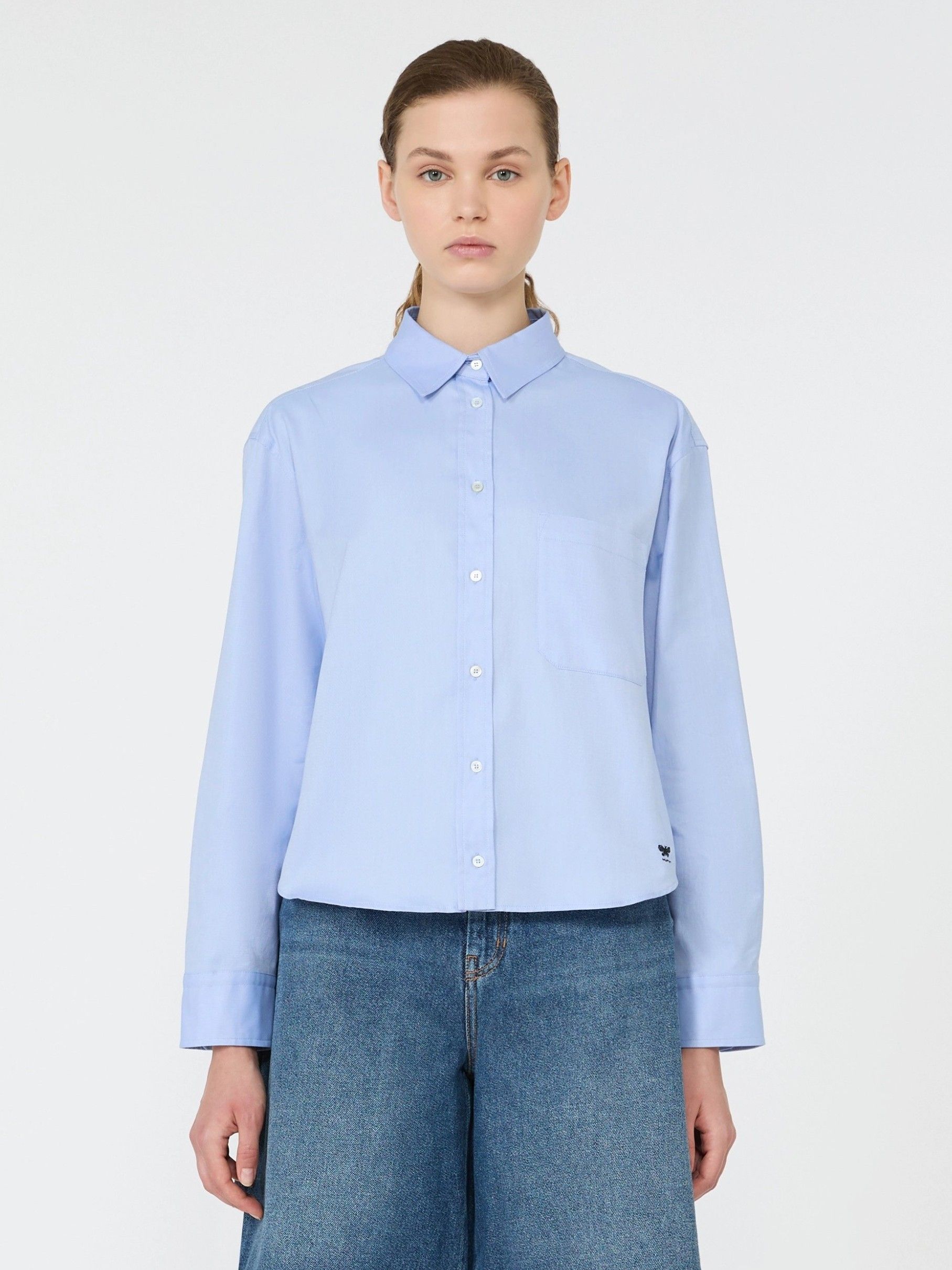 MAX MARA - BLOUSE - Blauw