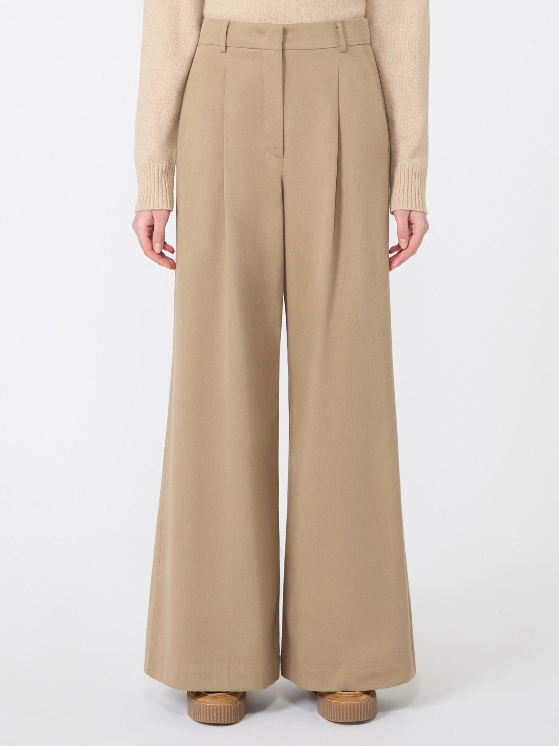 MAX MARA - BROEK - Beige