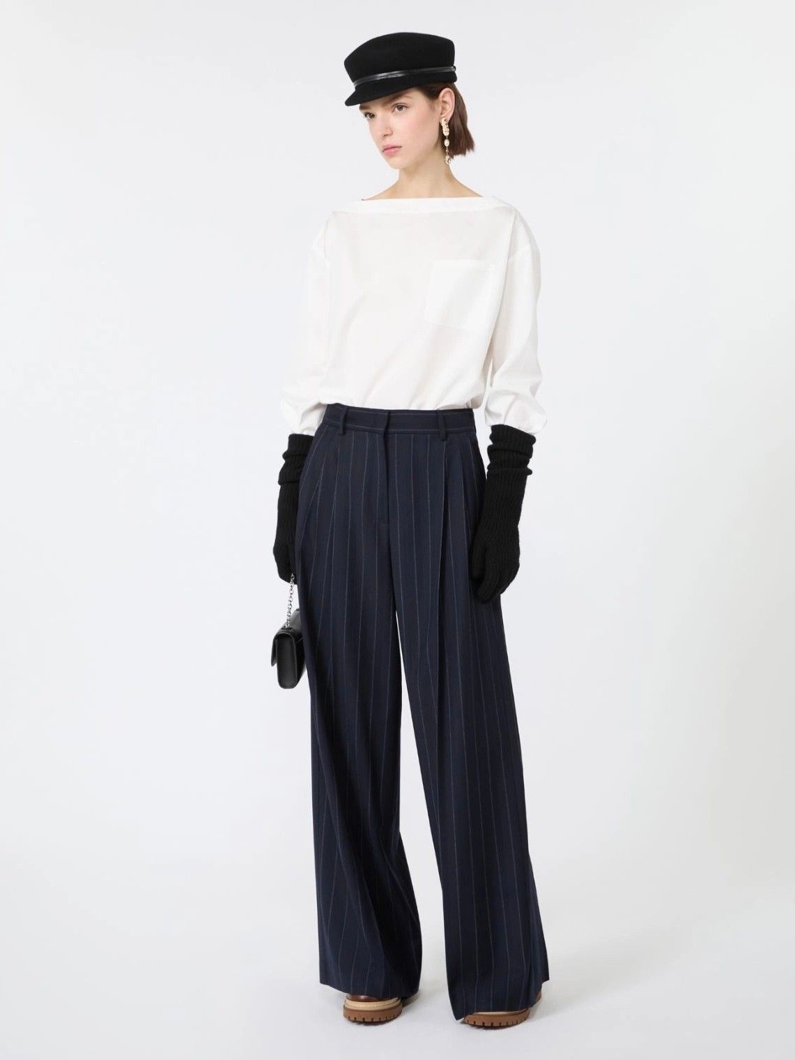 MAX MARA - BROEK - Blauw