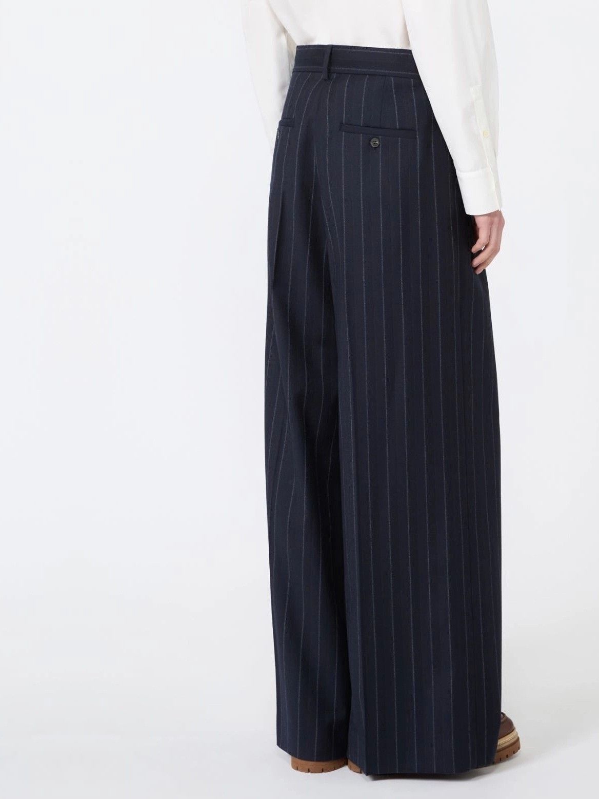 MAX MARA - BROEK - Blauw