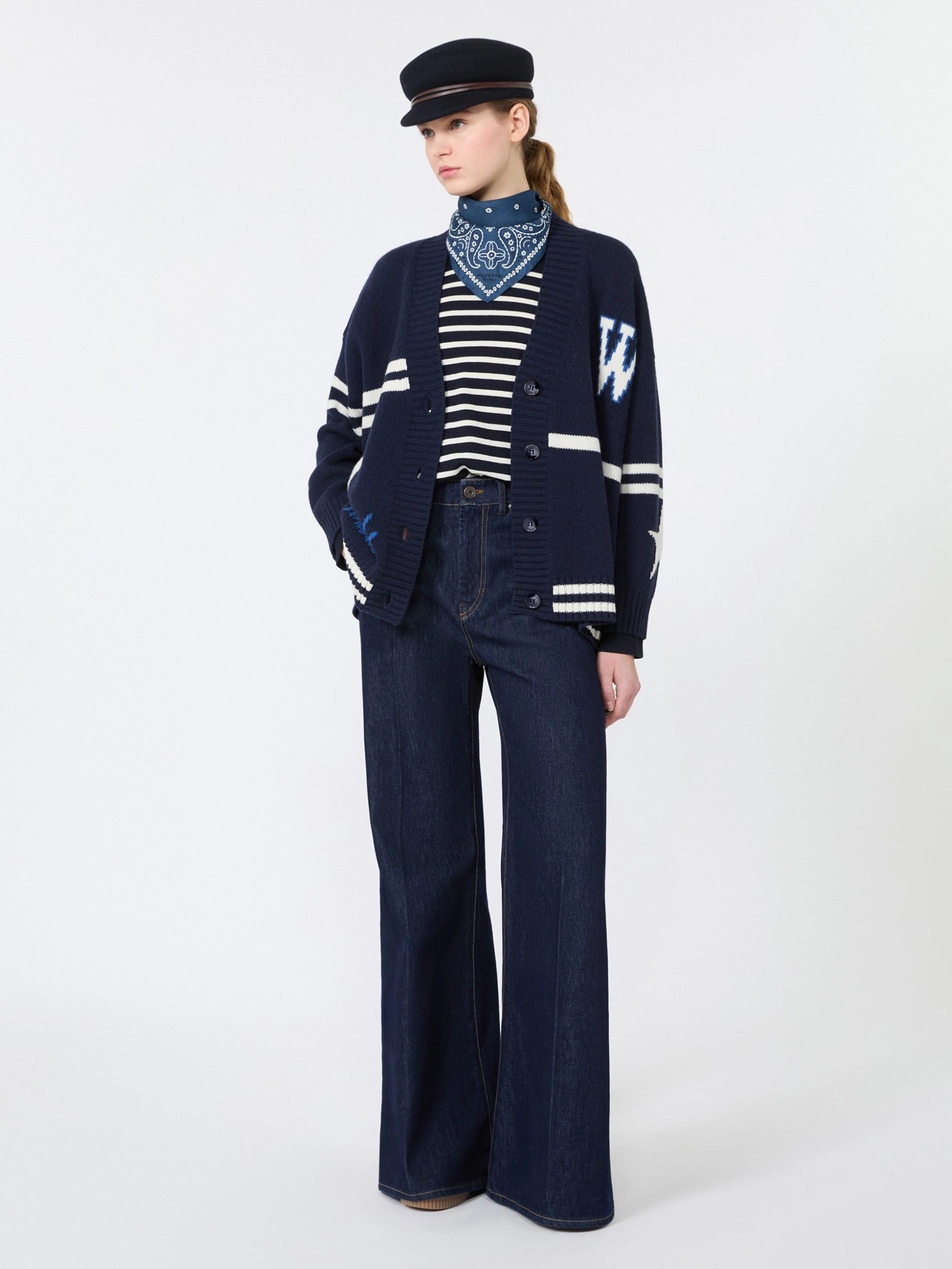 MAX MARA - VEST - Blauw