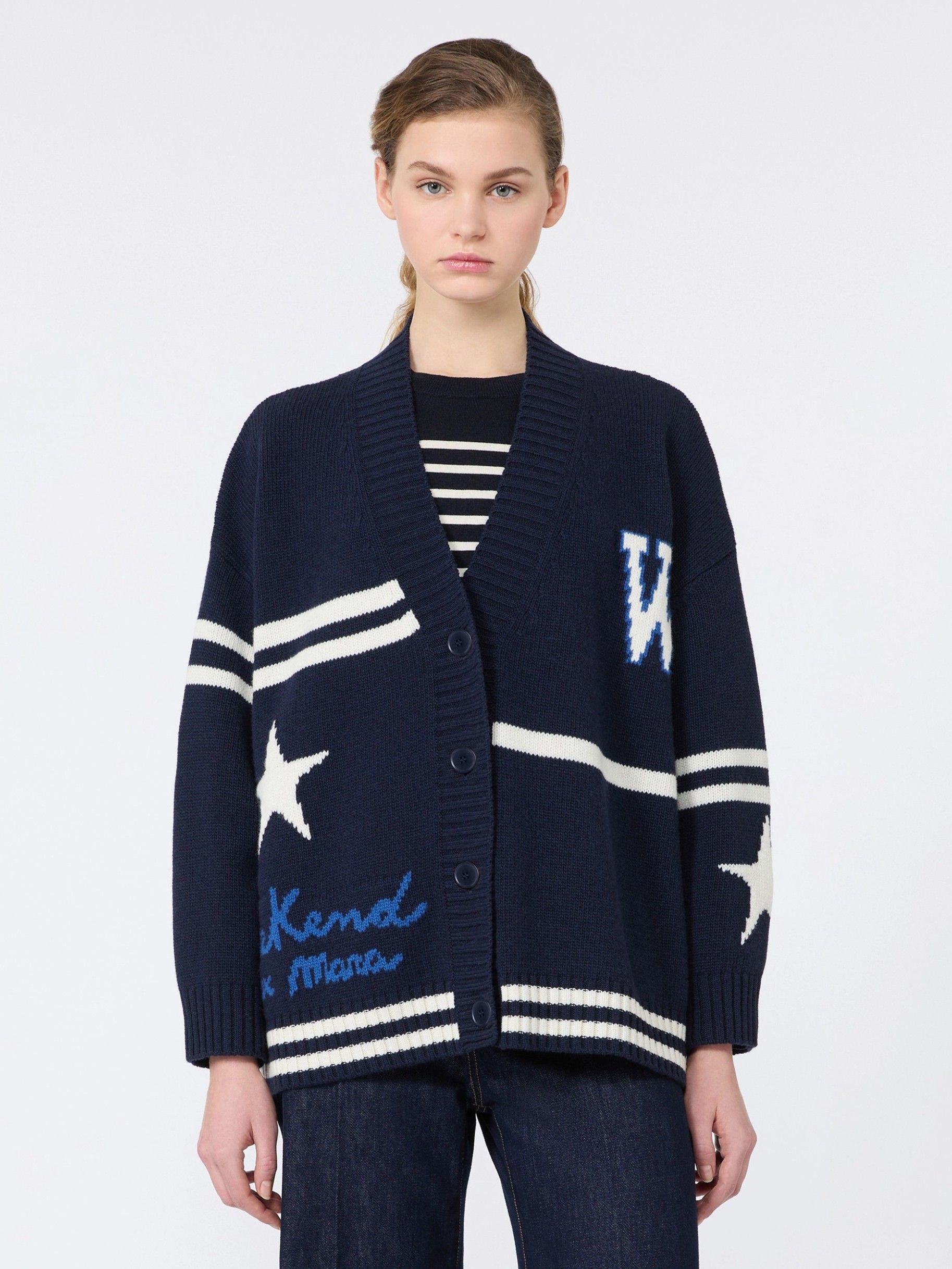 MAX MARA - VEST - Blauw
