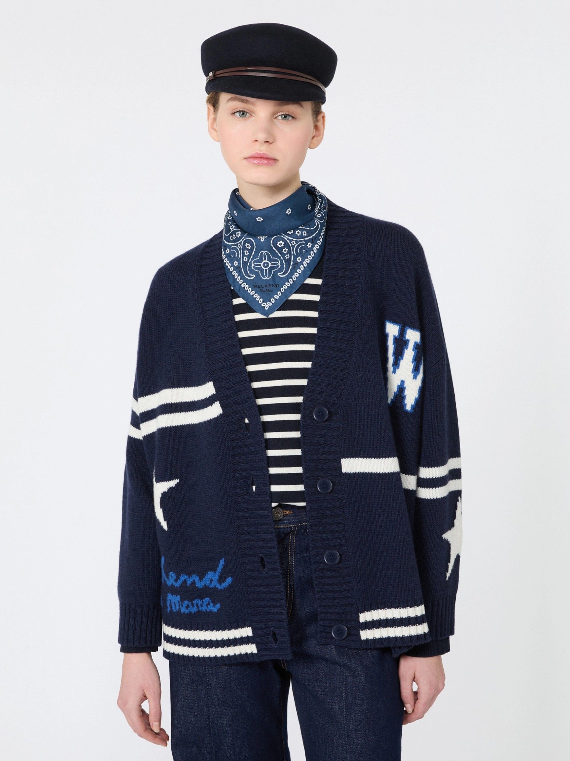 MAX MARA - VEST - Blauw