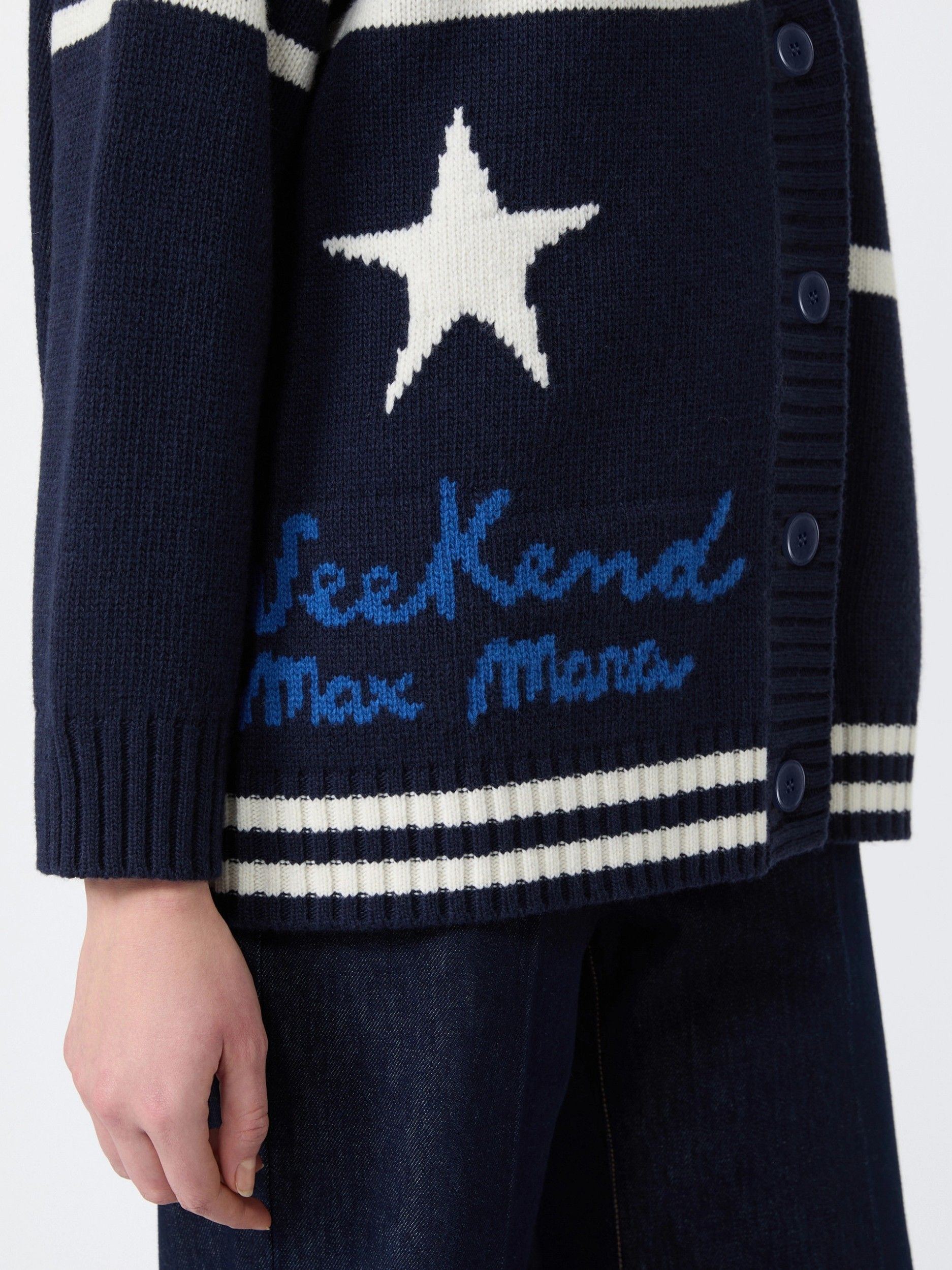 MAX MARA - VEST - Blauw