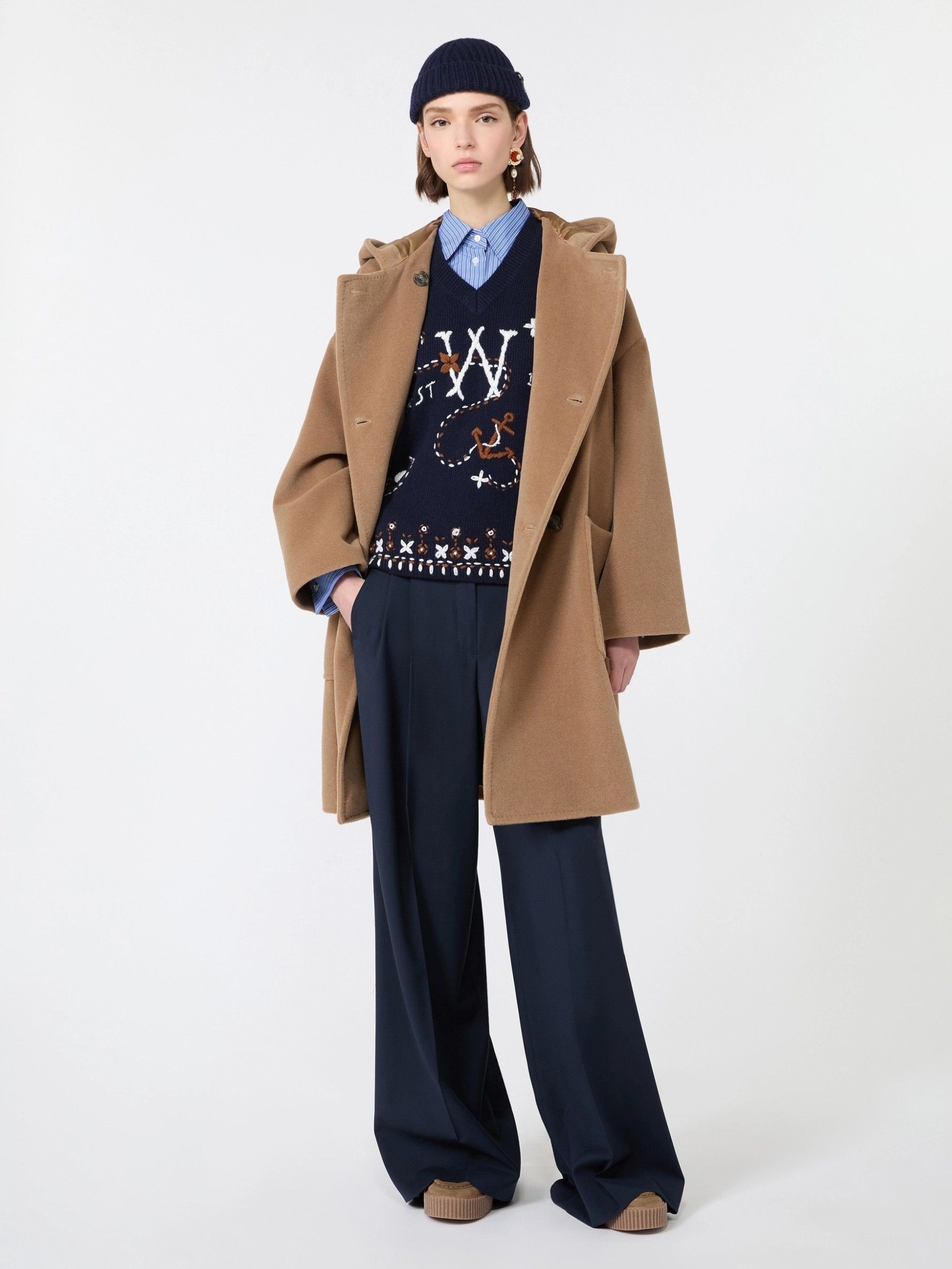 MAX MARA - BLOUSE - Blauw