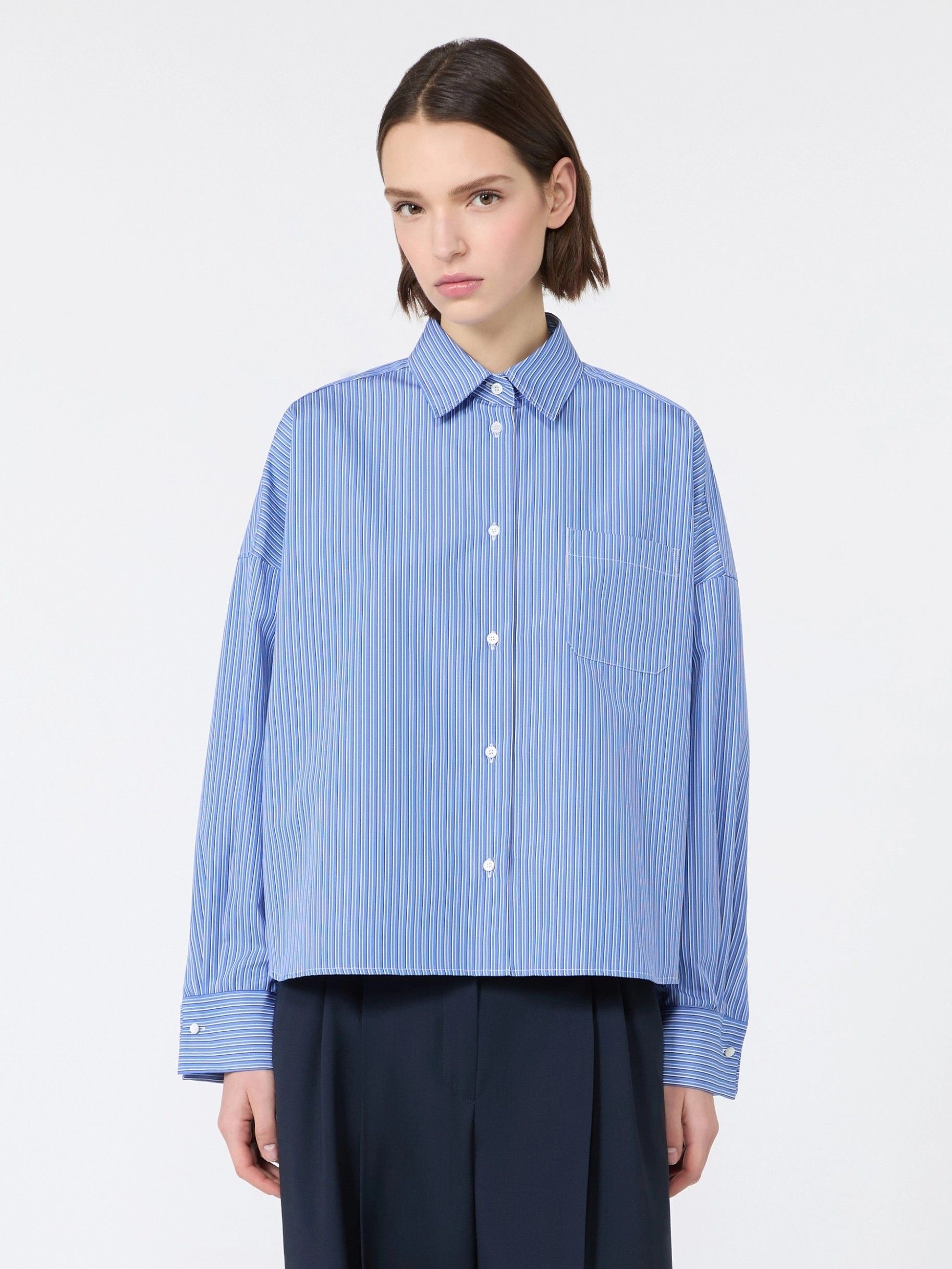 MAX MARA - BLOUSE - Blauw