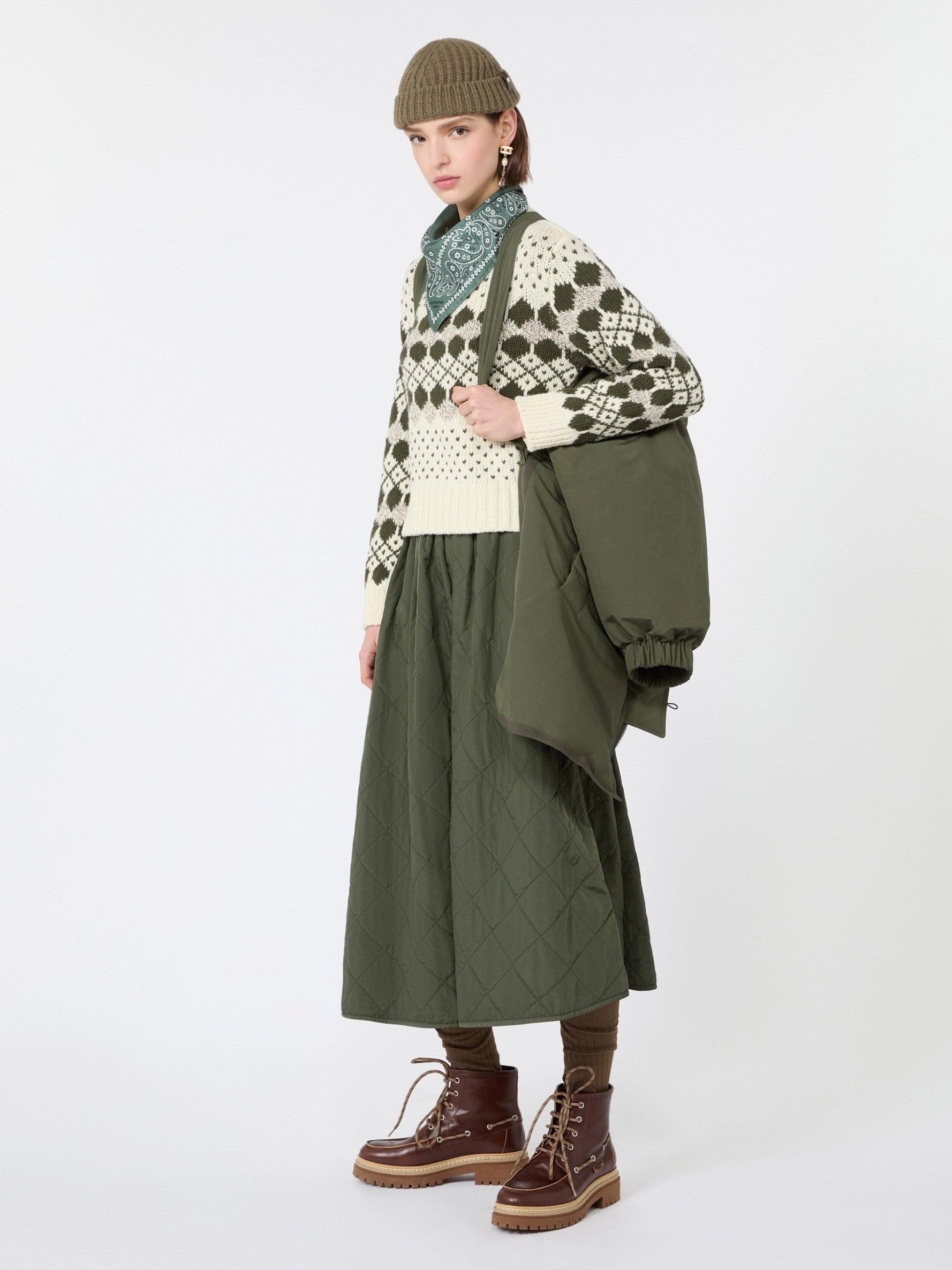 MAX MARA - ROK - Groen
