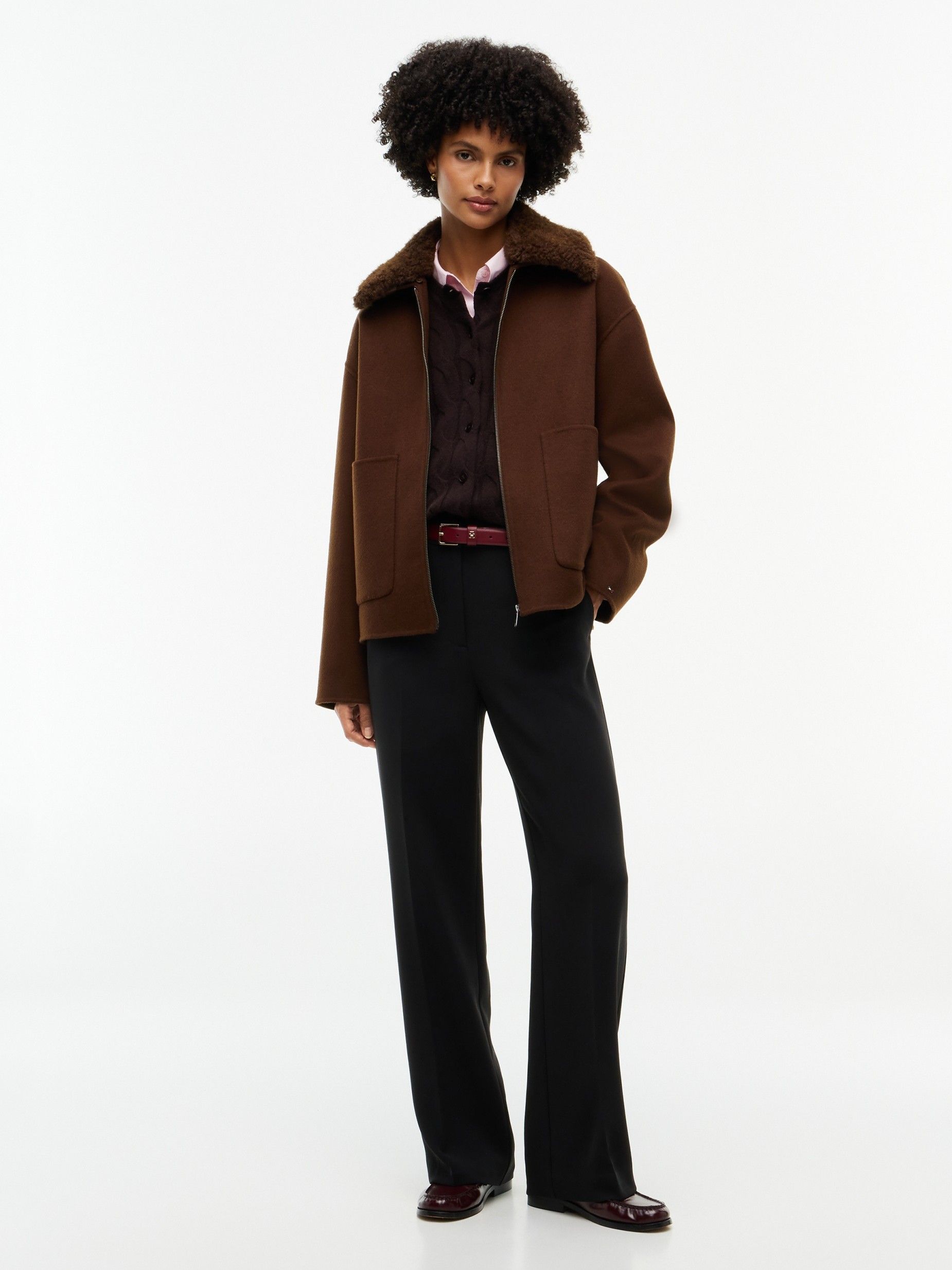 TOMMY HILFIGER - BLAZER - Bruin