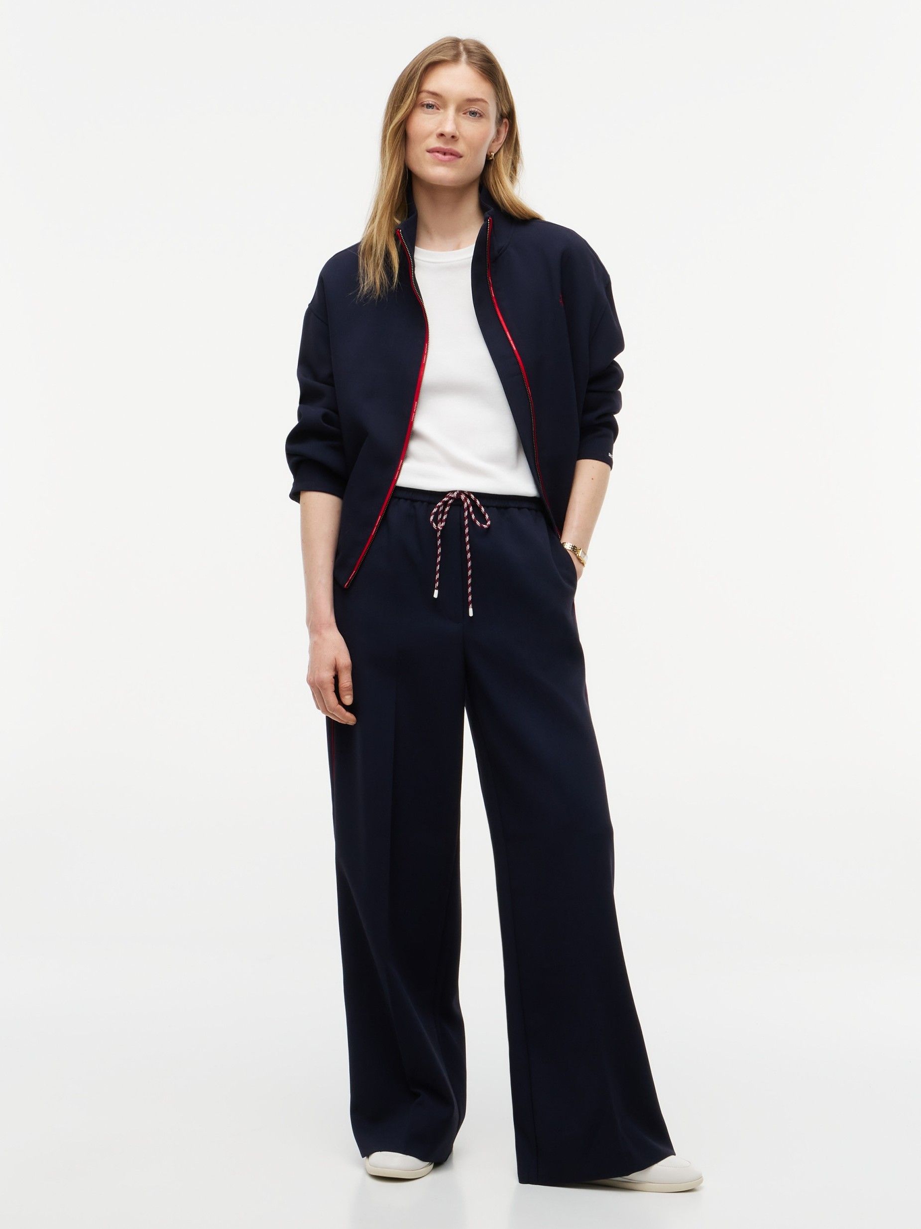 TOMMY HILFIGER - BROEK - Blauw
