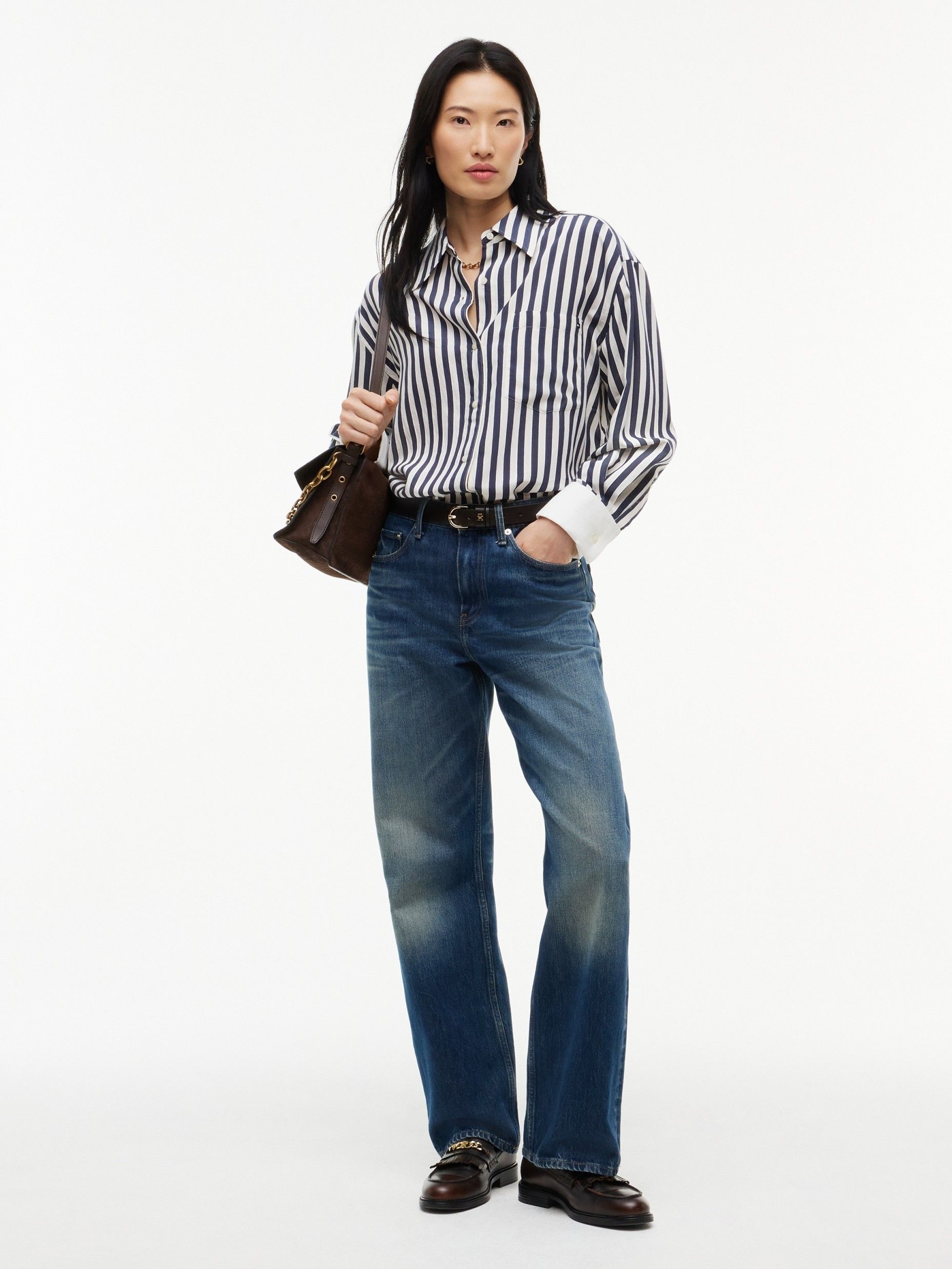 TOMMY HILFIGER - BLOUSE - Blauw