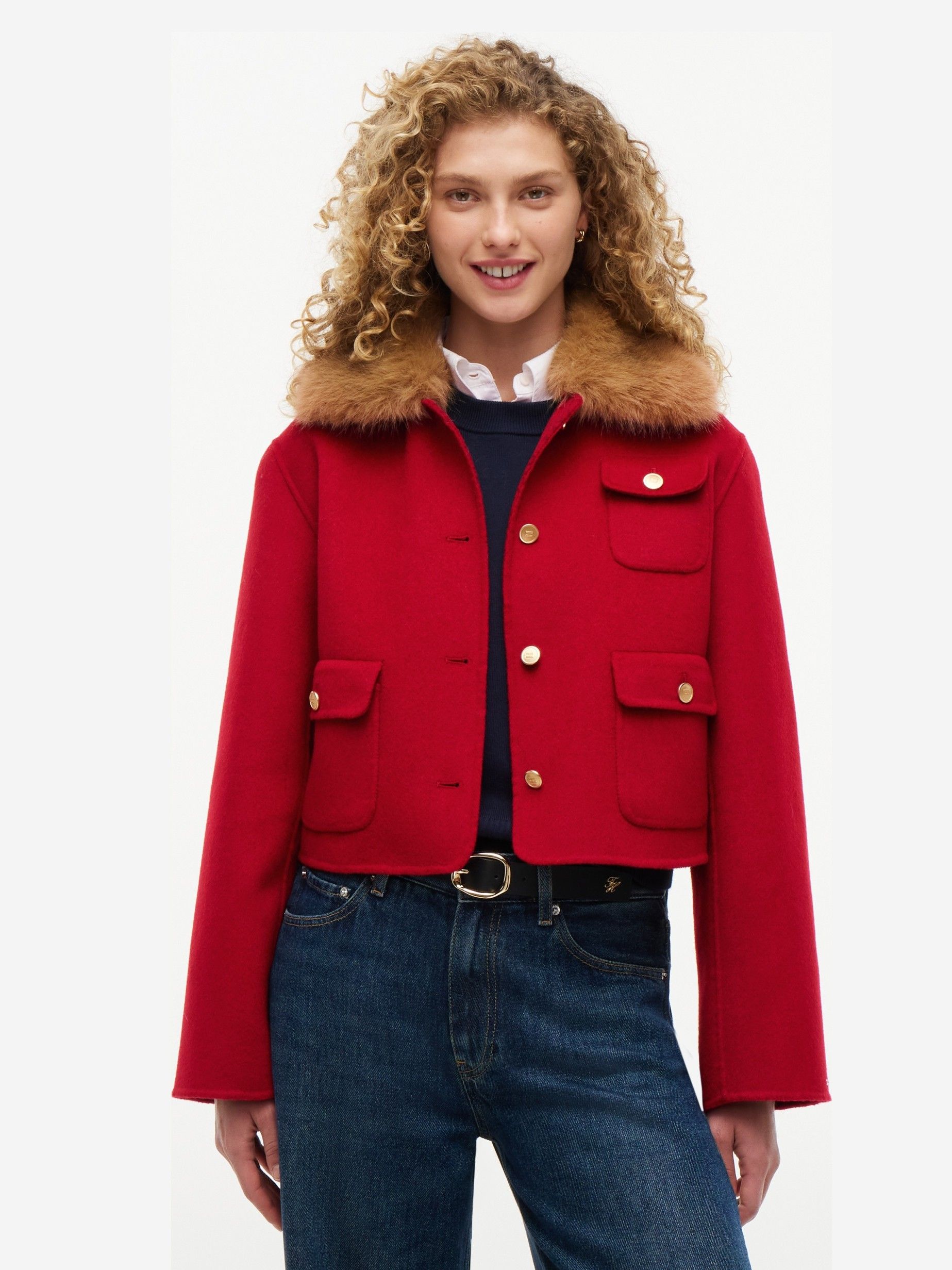 TOMMY HILFIGER - BLAZER - Rood