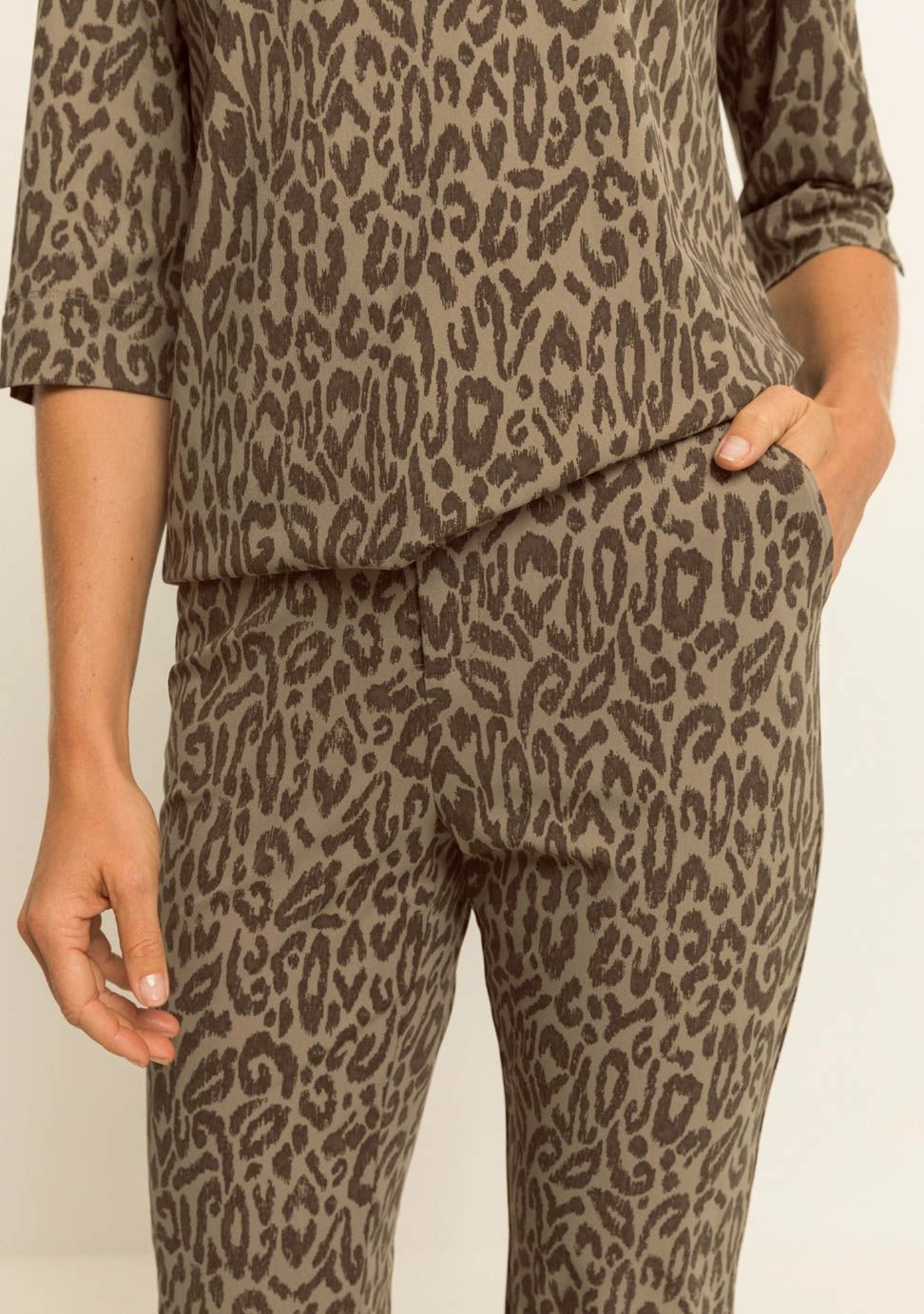EXPRESSO - BROEK - Groen