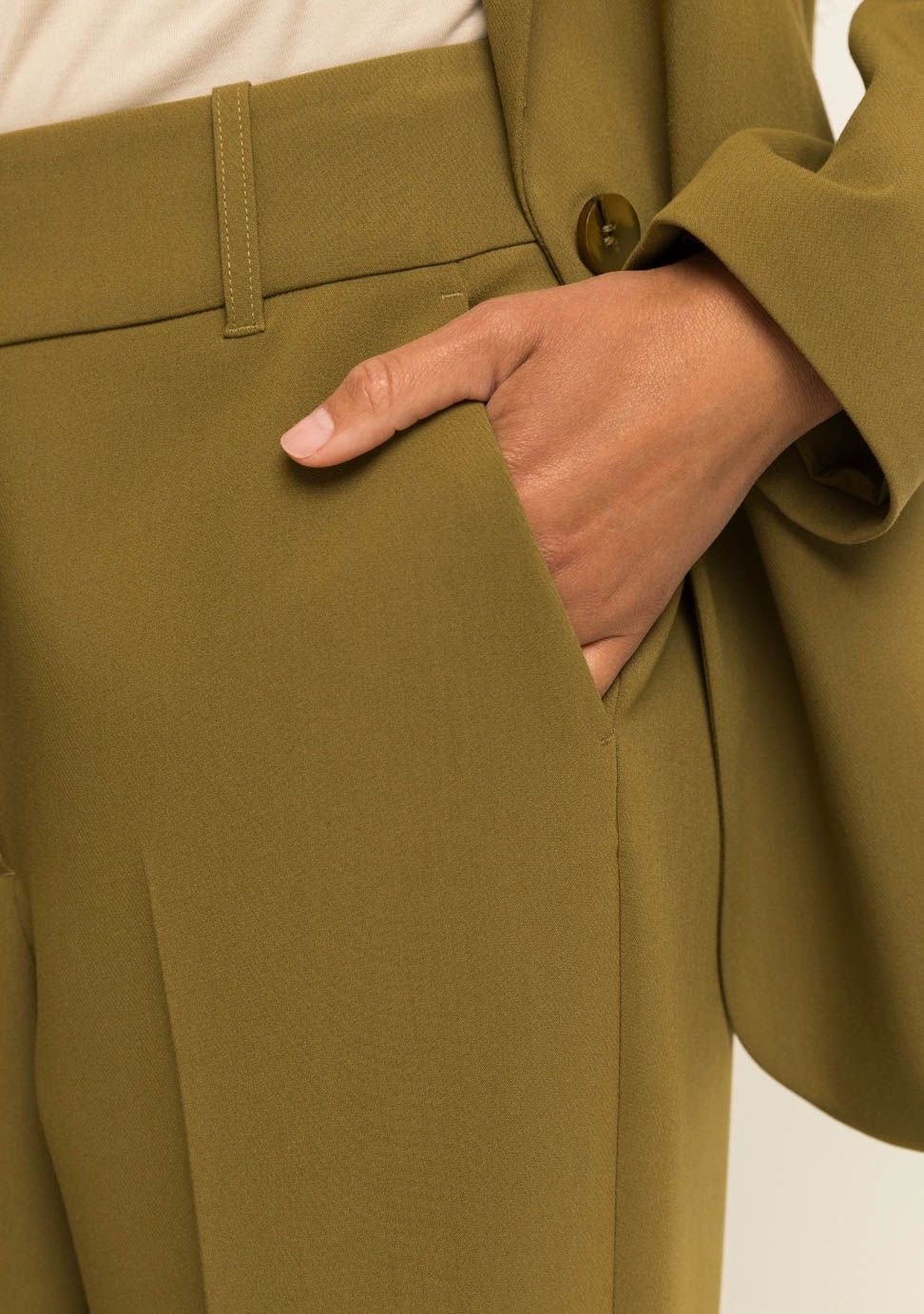 EXPRESSO - BROEK - Groen