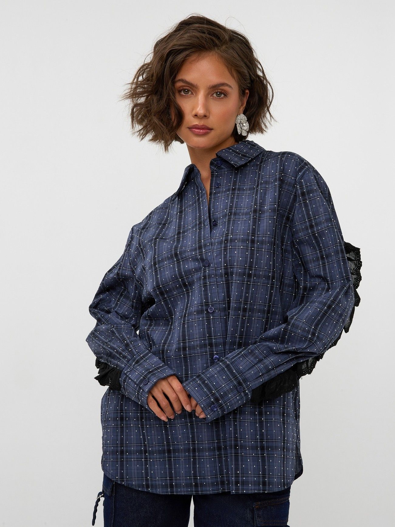 STUDIO AMAYA - BLOUSE - Blauw