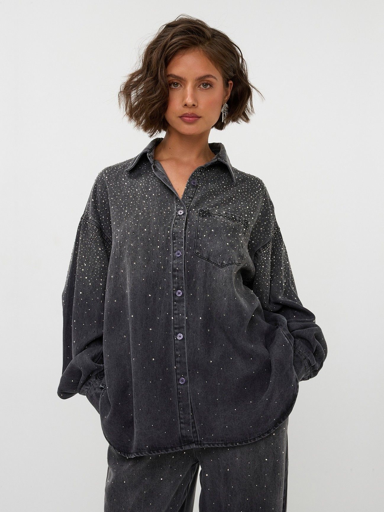 STUDIO AMAYA - BLOUSE - Grijs