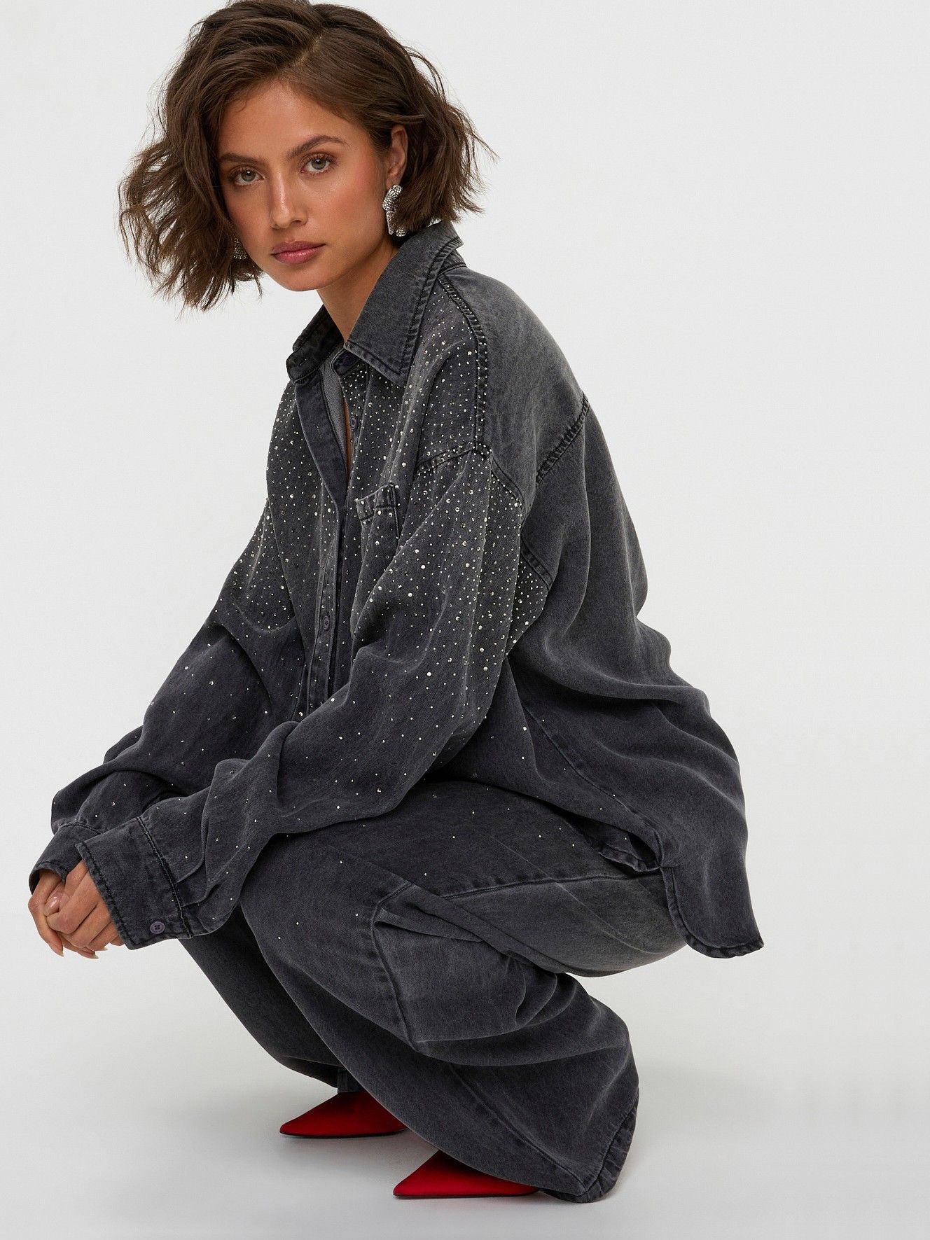 STUDIO AMAYA - BLOUSE - Grijs
