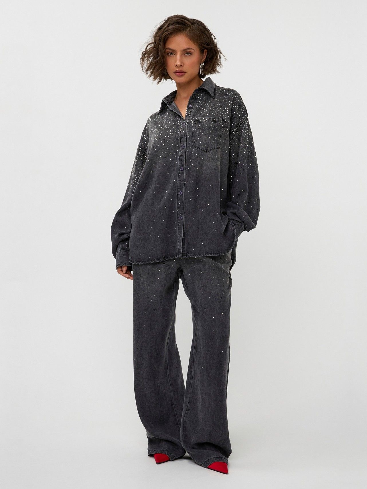 STUDIO AMAYA - JEANS - Grijs