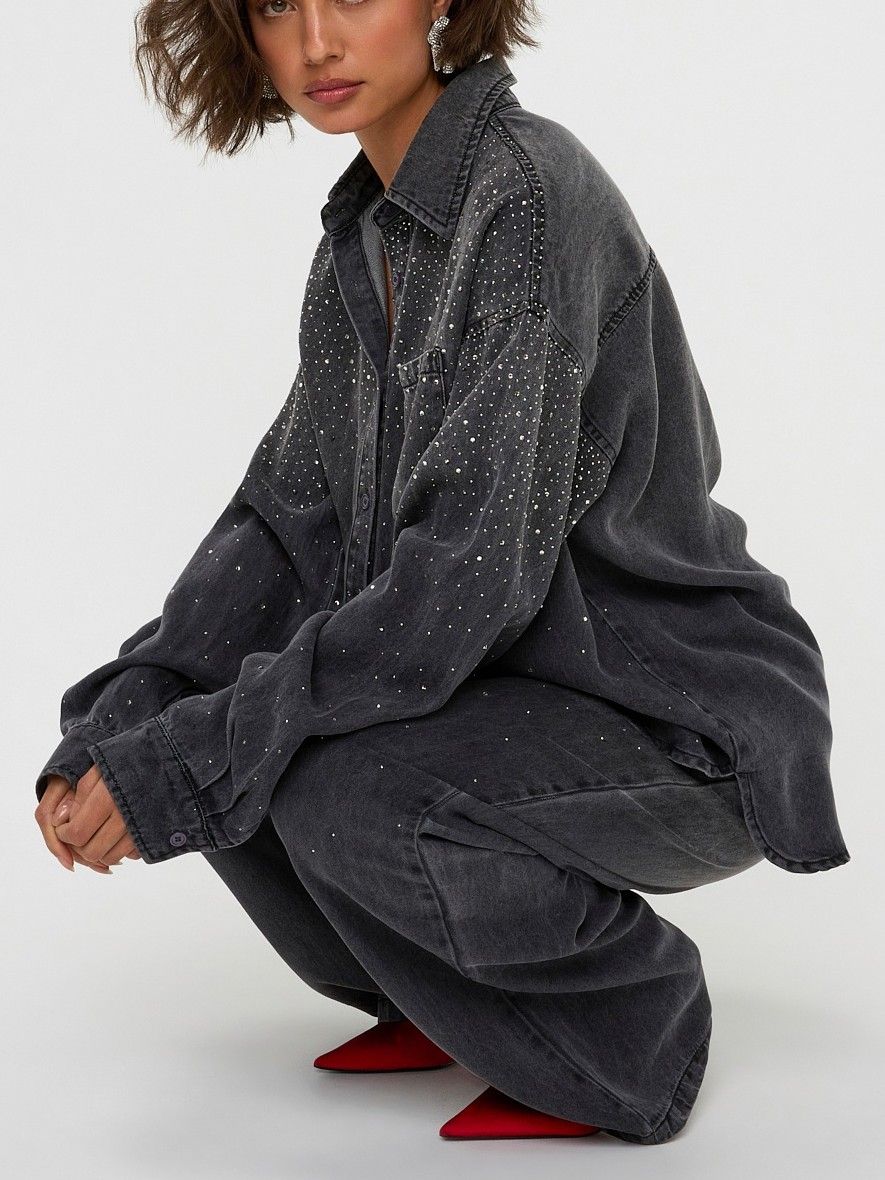 STUDIO AMAYA - JEANS - Grijs