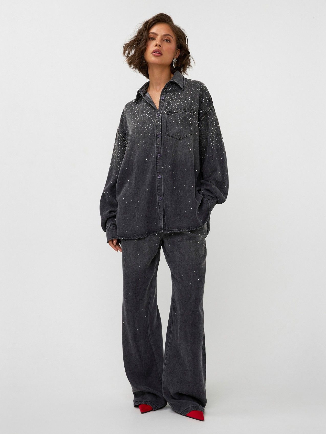 STUDIO AMAYA - JEANS - Grijs