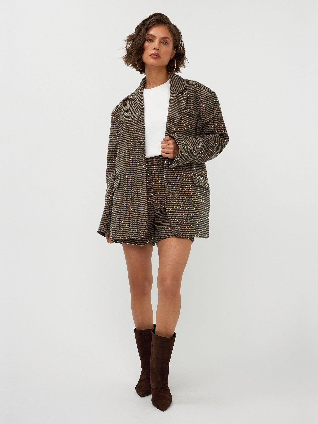 STUDIO AMAYA - SHORT - Blauw