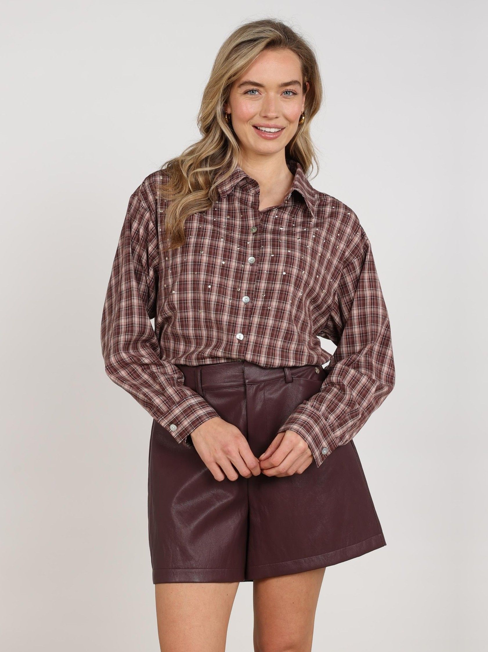 NUKUS - BLOUSE - Rood