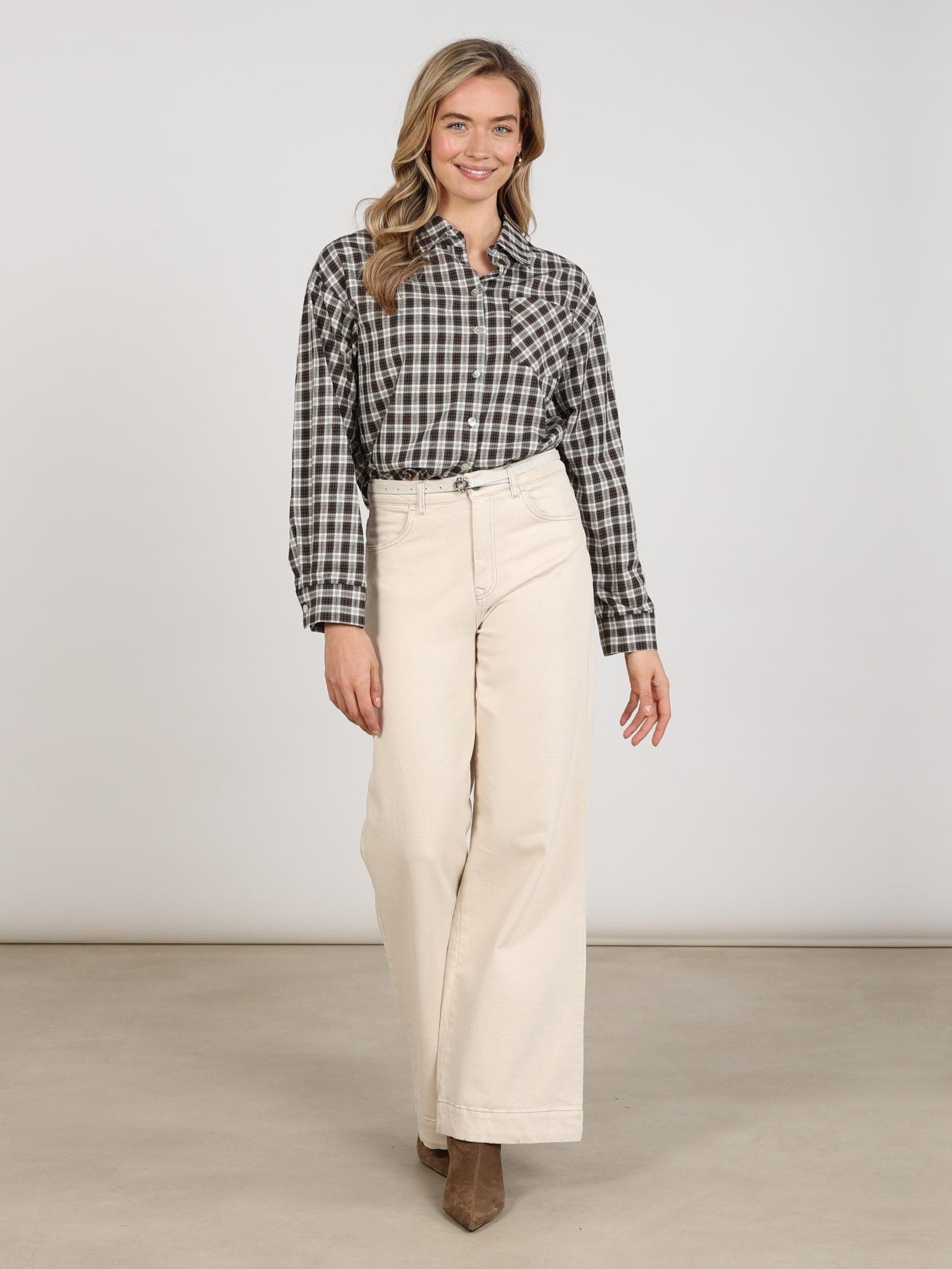 NUKUS - BLOUSE - Bruin