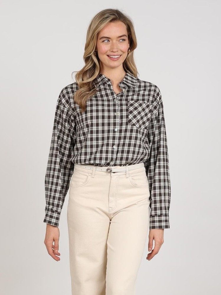 NUKUS - BLOUSE - Bruin
