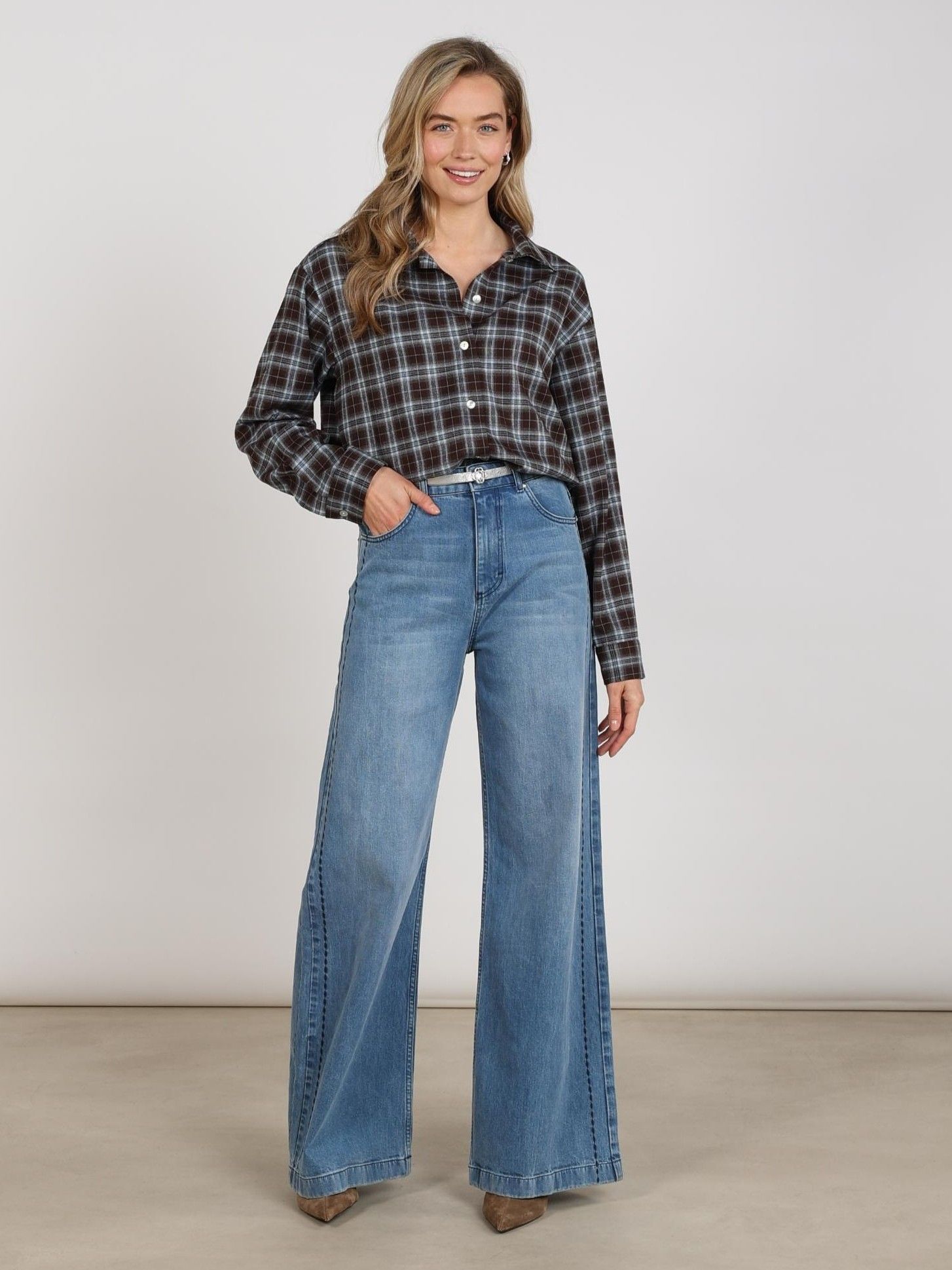 NUKUS - BLOUSE - Bruin
