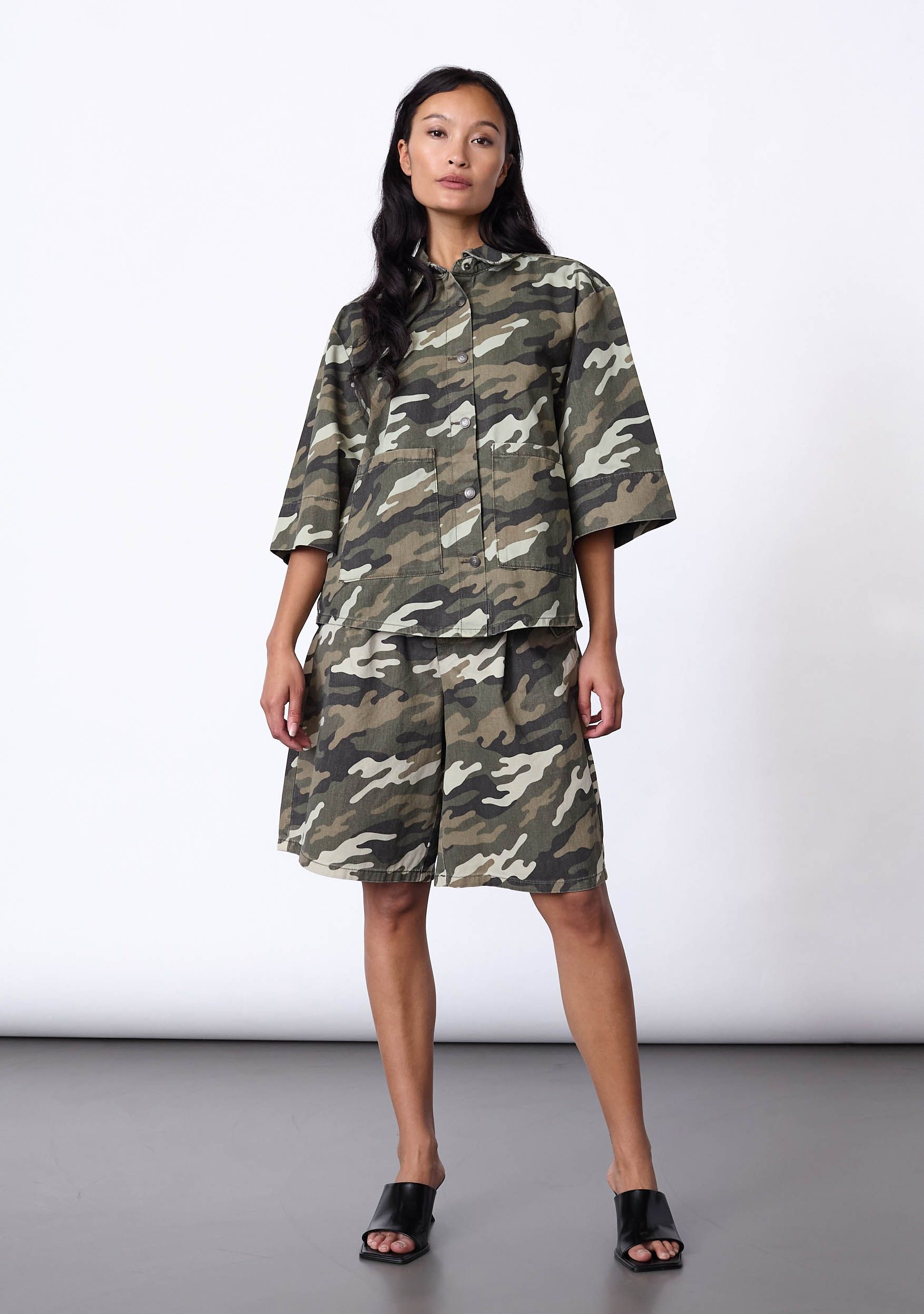 SISTERS POINT - BLOUSE - Groen