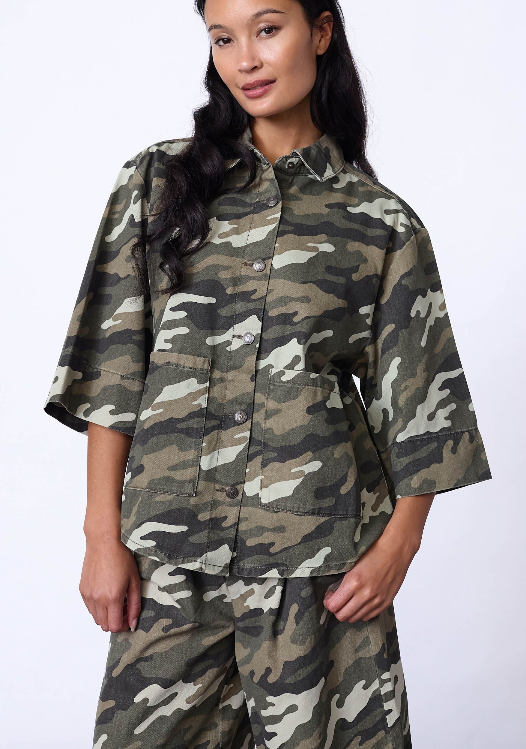 SISTERS POINT - BLOUSE - Groen