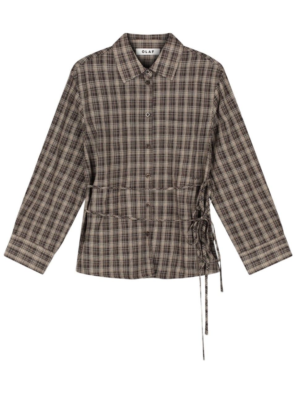 OLAF - BLOUSE - Bruin