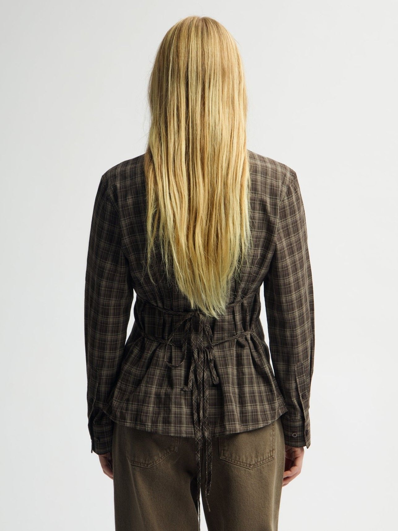 OLAF - BLOUSE - Bruin