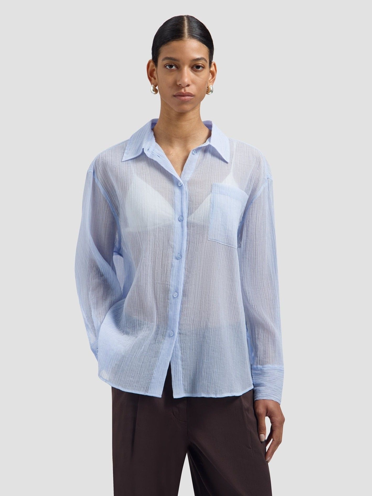 OLAF - BLOUSE - Blauw
