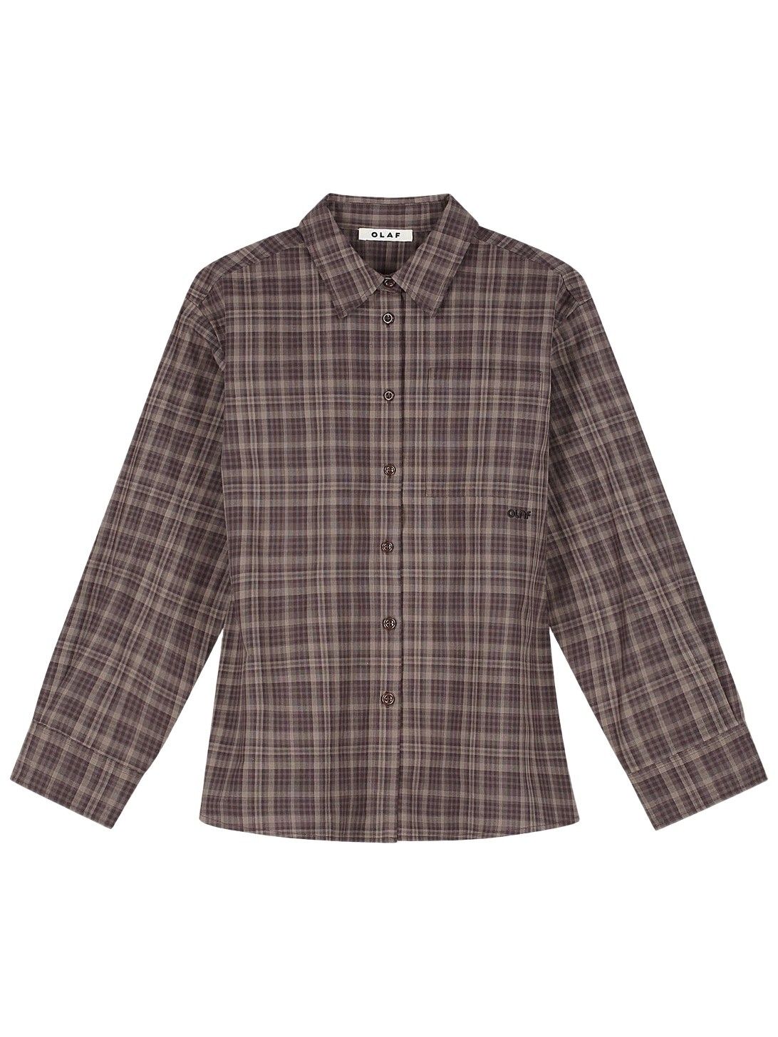 OLAF - BLOUSE - Bruin