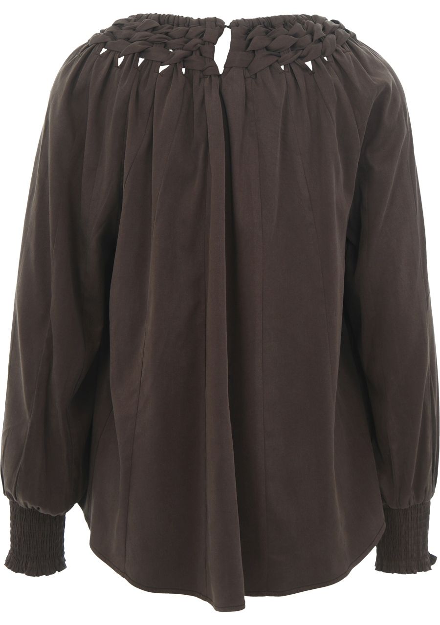 GUSTAV - BLOUSE - Bruin