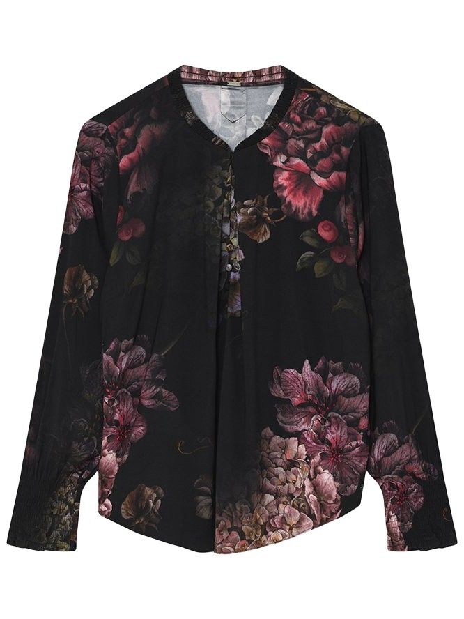 GUSTAV - BLOUSE - Zwart