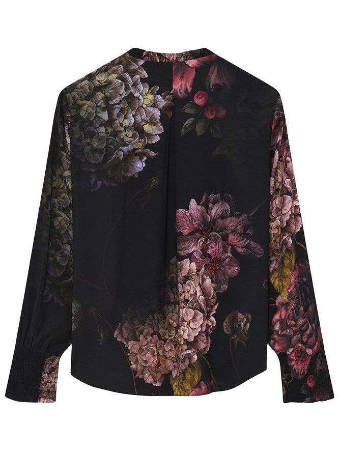 GUSTAV - BLOUSE - Zwart