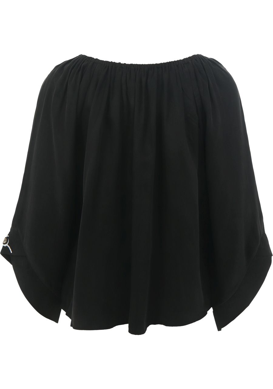 GUSTAV - BLOUSE - Zwart