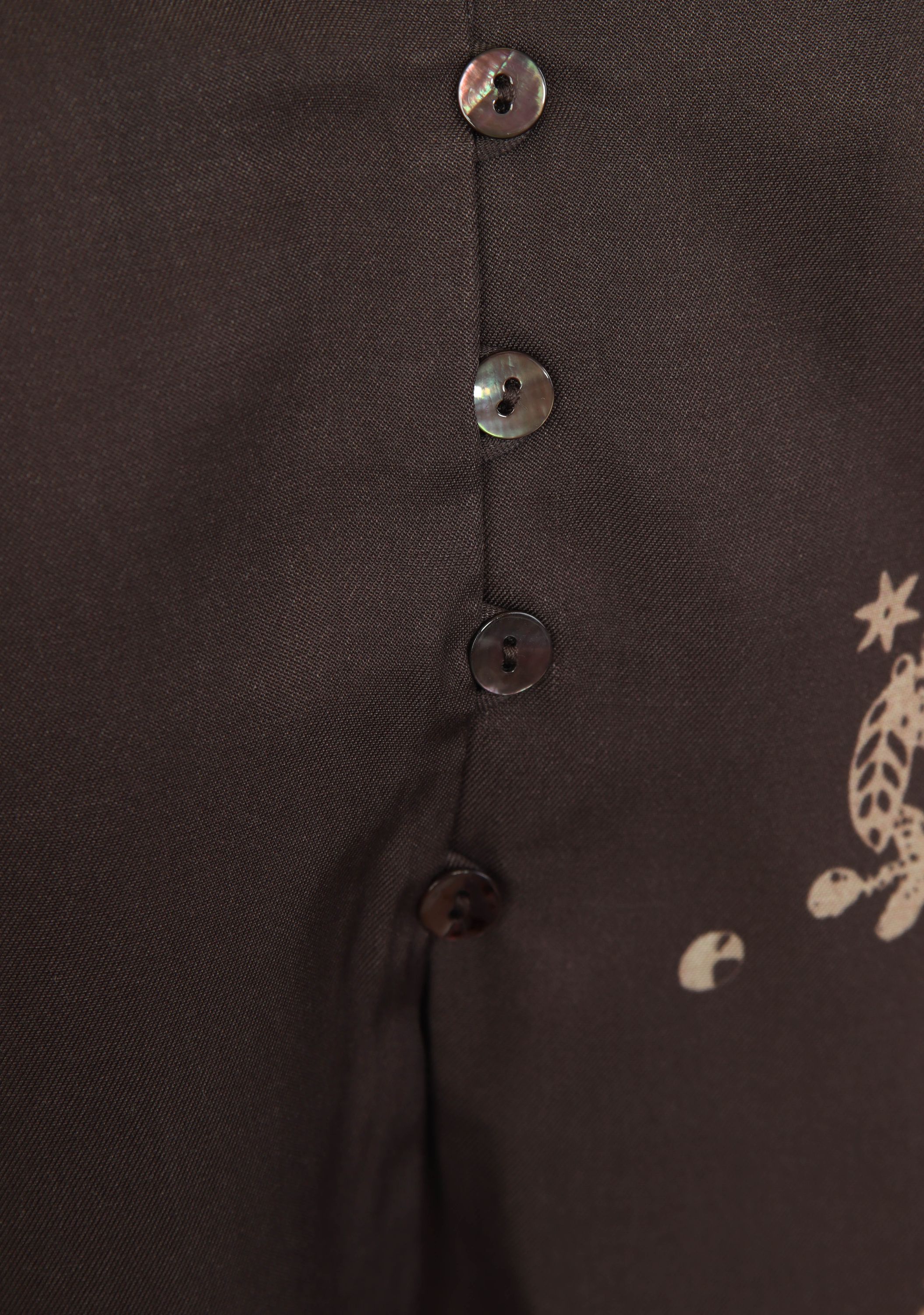 GUSTAV - BLOUSE - Bruin