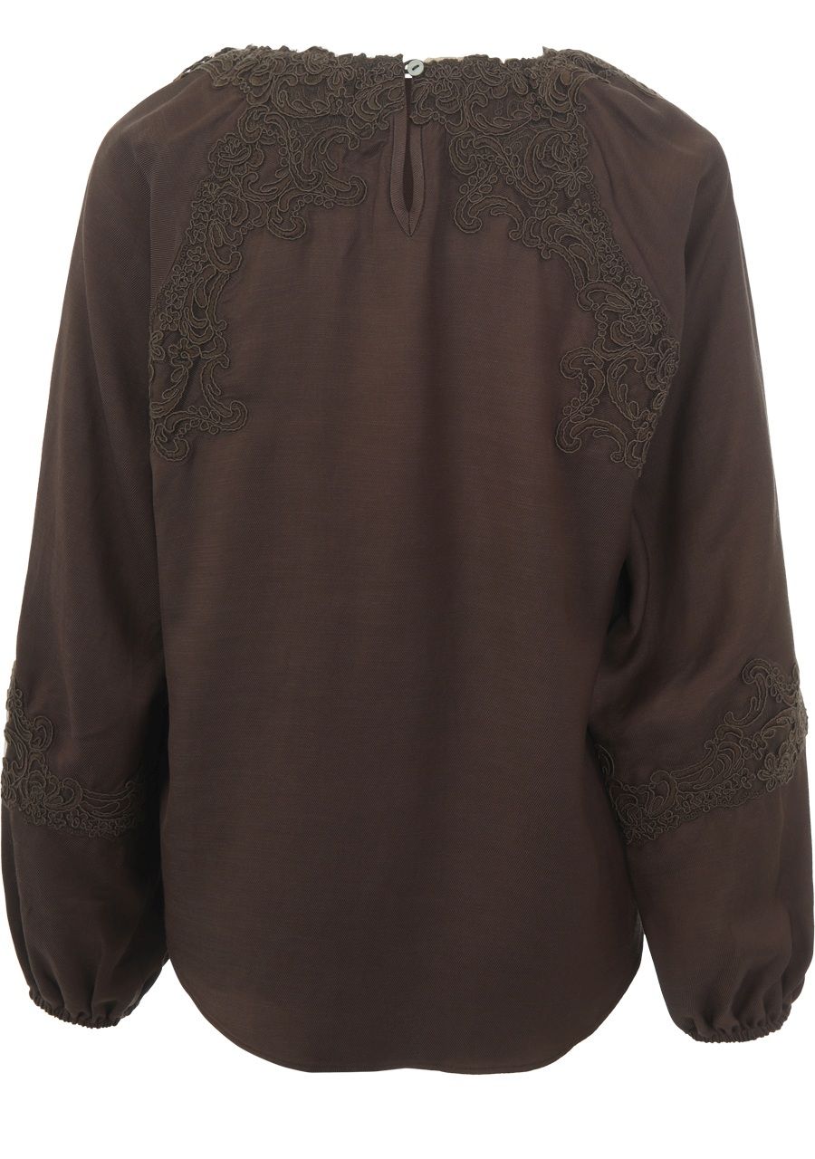 GUSTAV - BLOUSE - Bruin