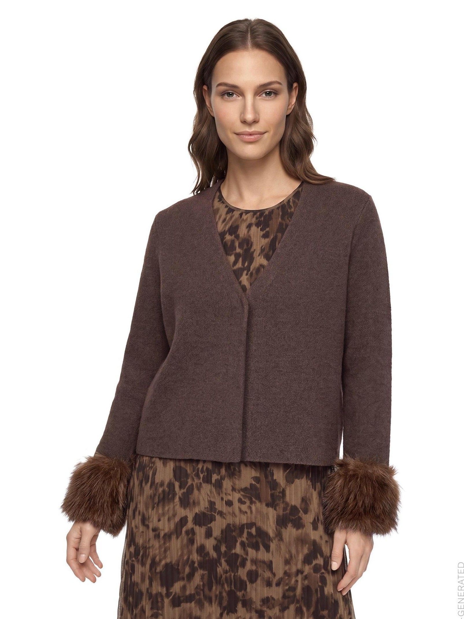 BETTY BARCLAY - VEST - Bruin